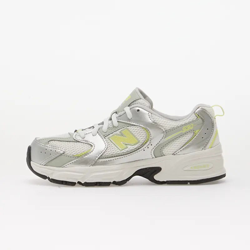 New Balance Kids 530 White/ Silver/ Yellow
