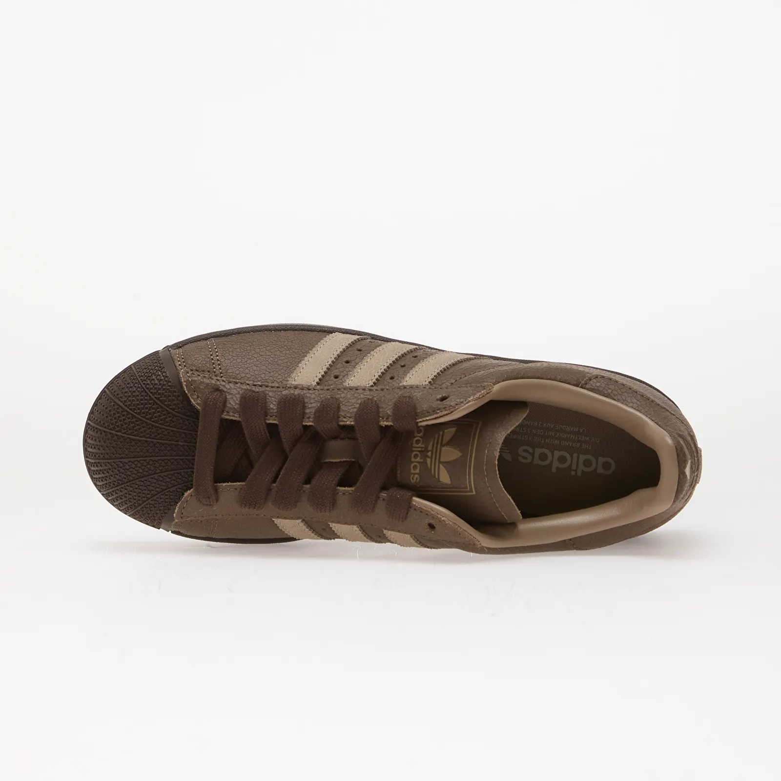 Turnschuhe und Schuhe für Männer adidas Superstar II Earth Strata/ Light Brown/ Brown