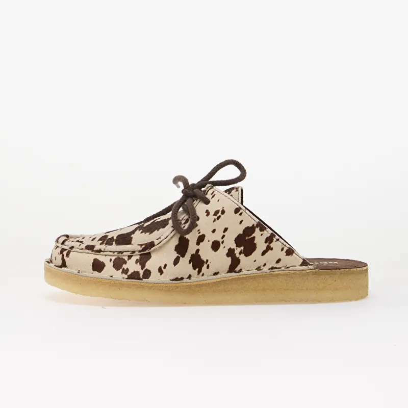 Clarks Originals DSRTNomad Mule Brown Cow Print