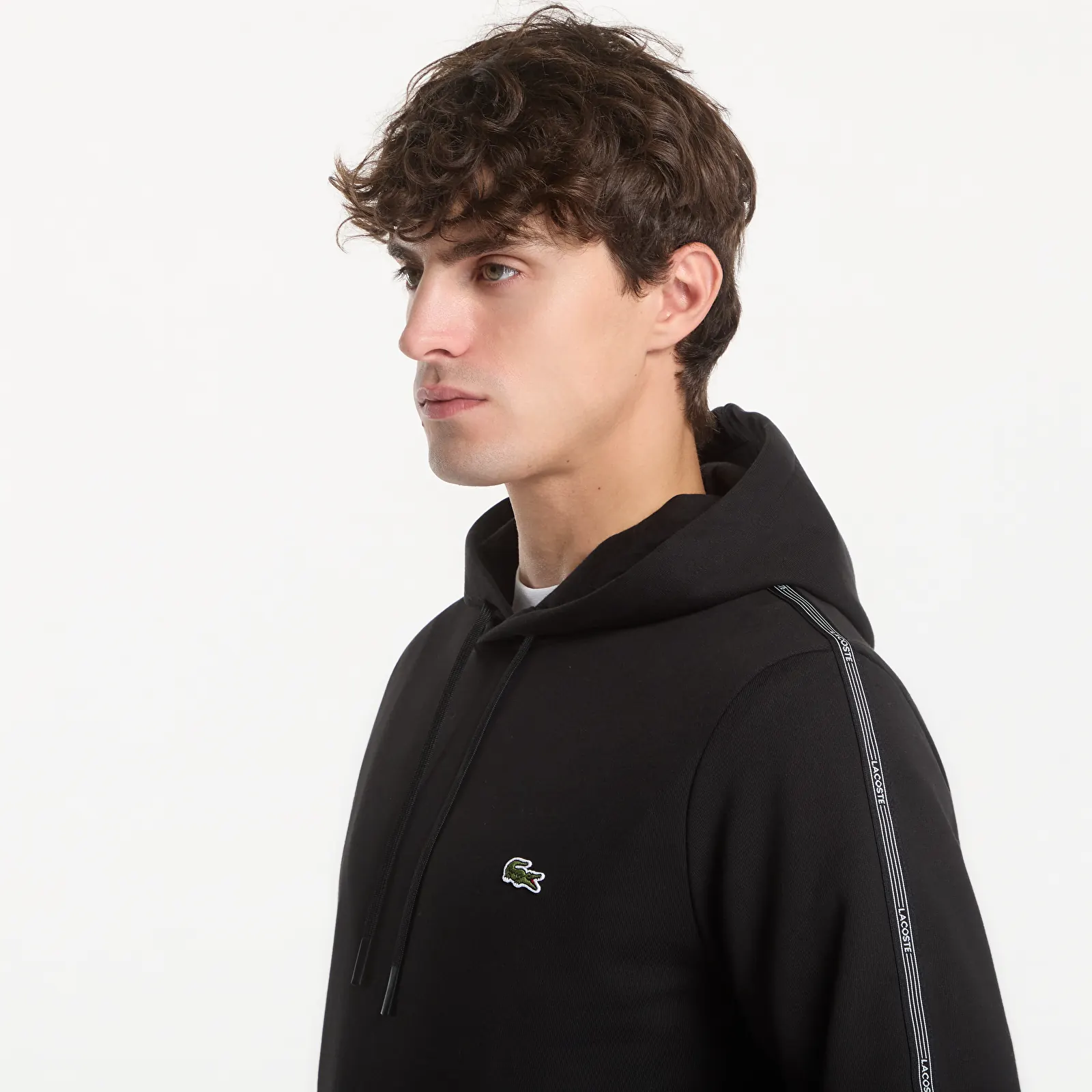 Sudaderas Lacoste Hoodie Black