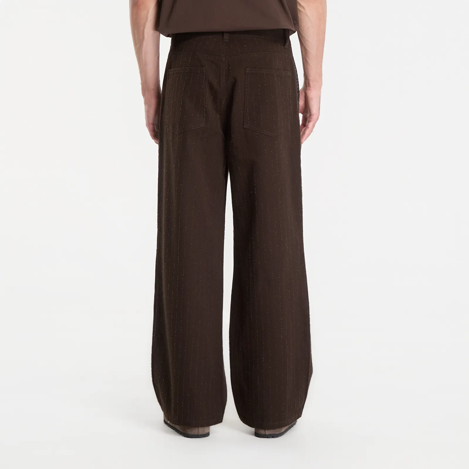 Kalhoty Samsøe Samsøe Sabruce X Trousers Turkish Coffee