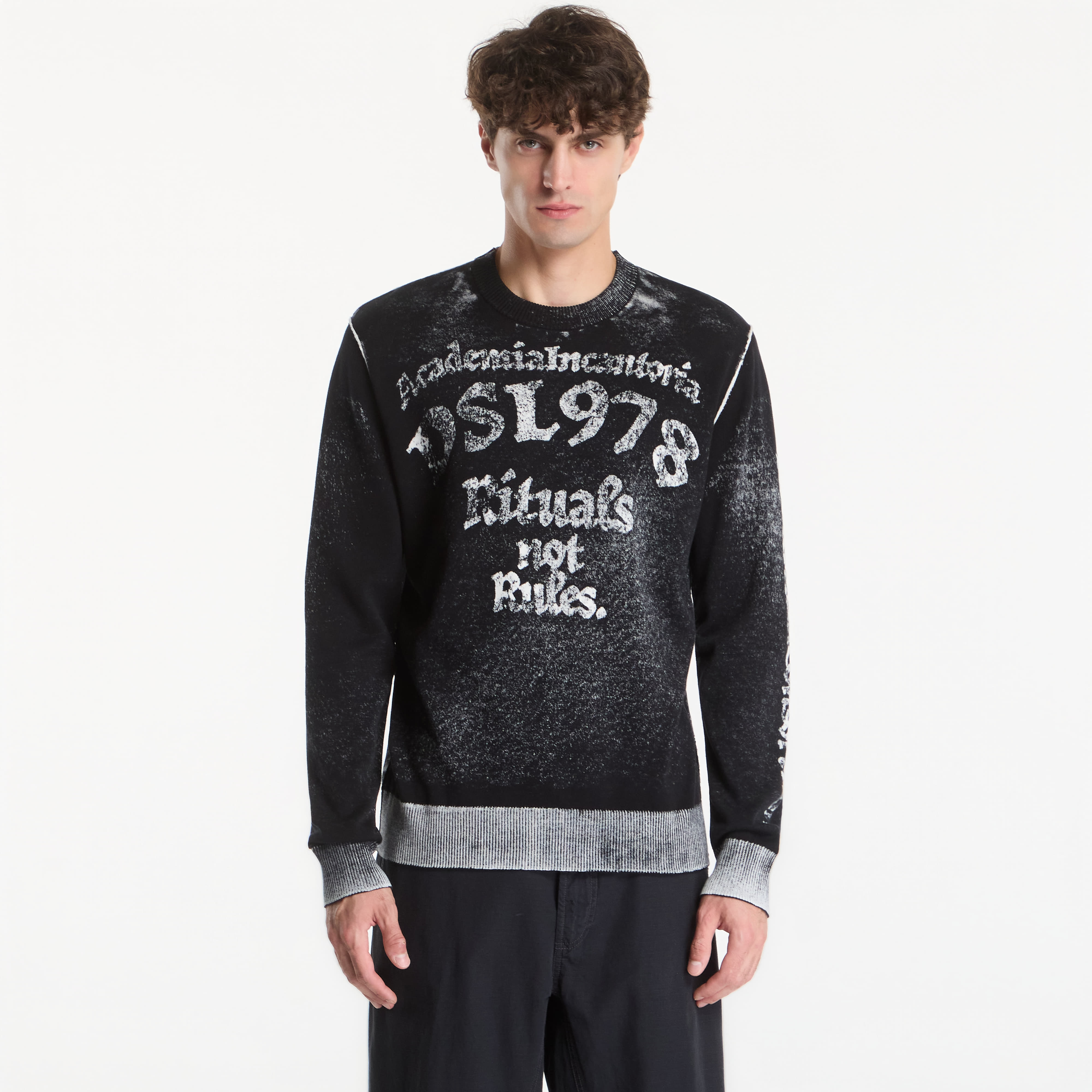 Пуловер Diesel K-Lauti Knitwear Black M