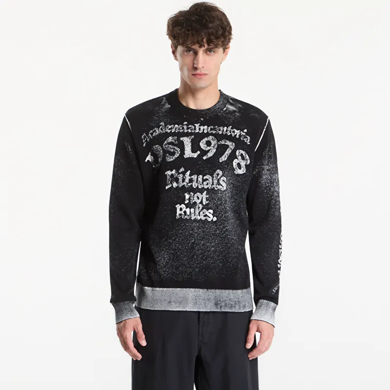 Džemperis Diesel K-Lauti Knitwear Black