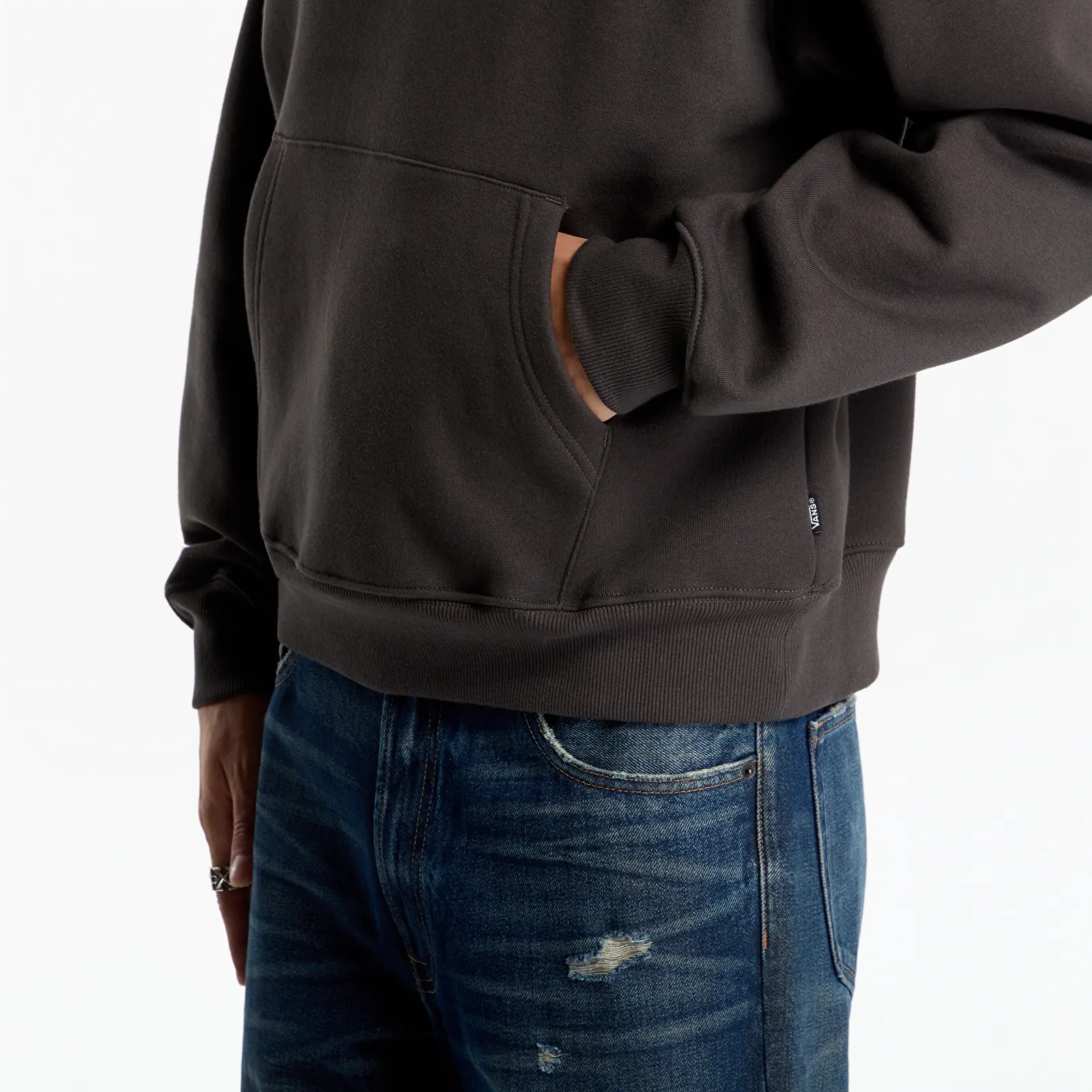 Moški hoodiji  Vans Jetty Sets Pullover Faded Black