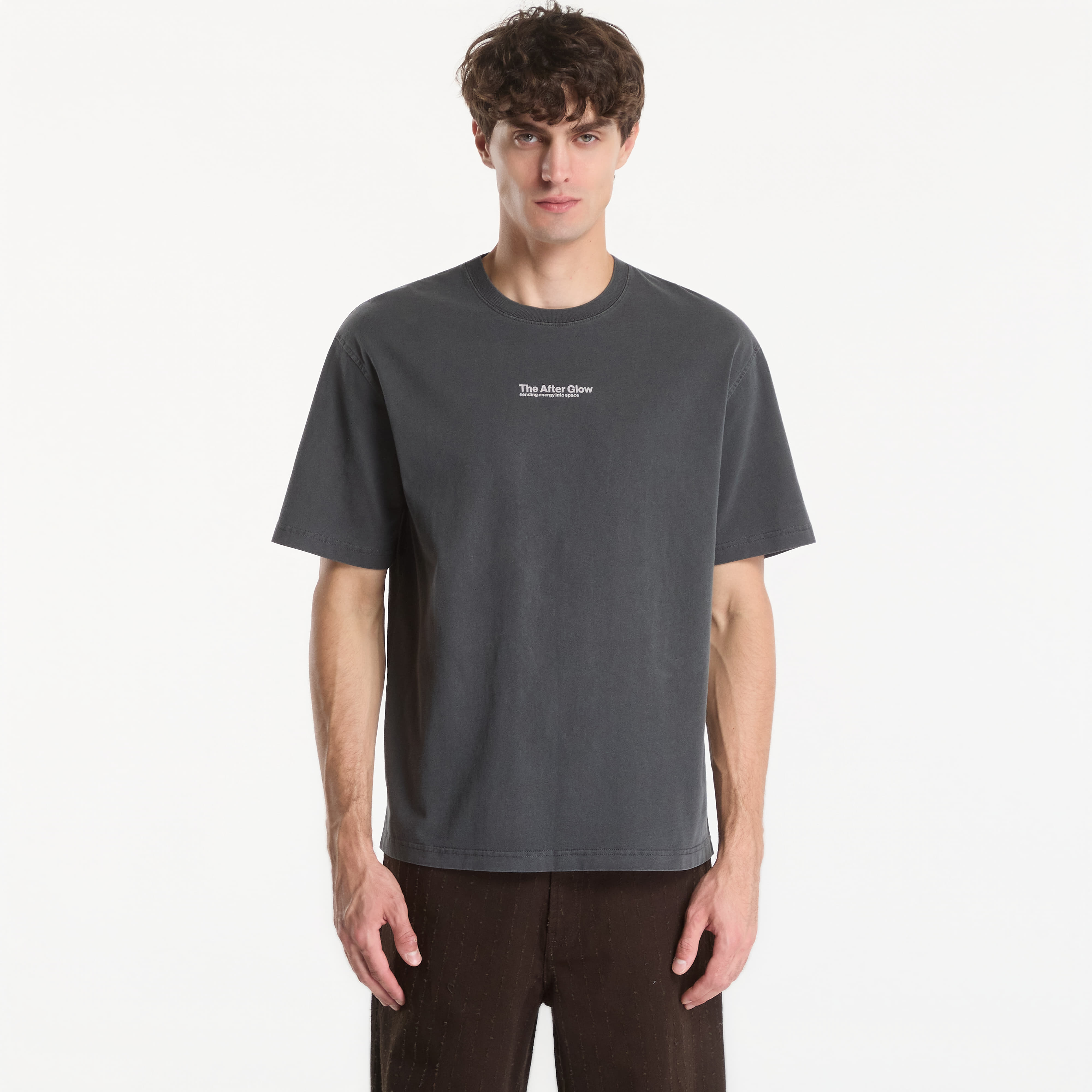Samsøe Samsøe Tričko Samsøe Samsøe Sauni T-Shirt UNISEX Cream Solar Drift XL