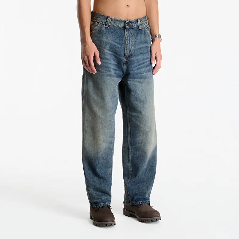 Jeans Carhartt WIP OG Single Knee Pant Blue Worn Used Wash