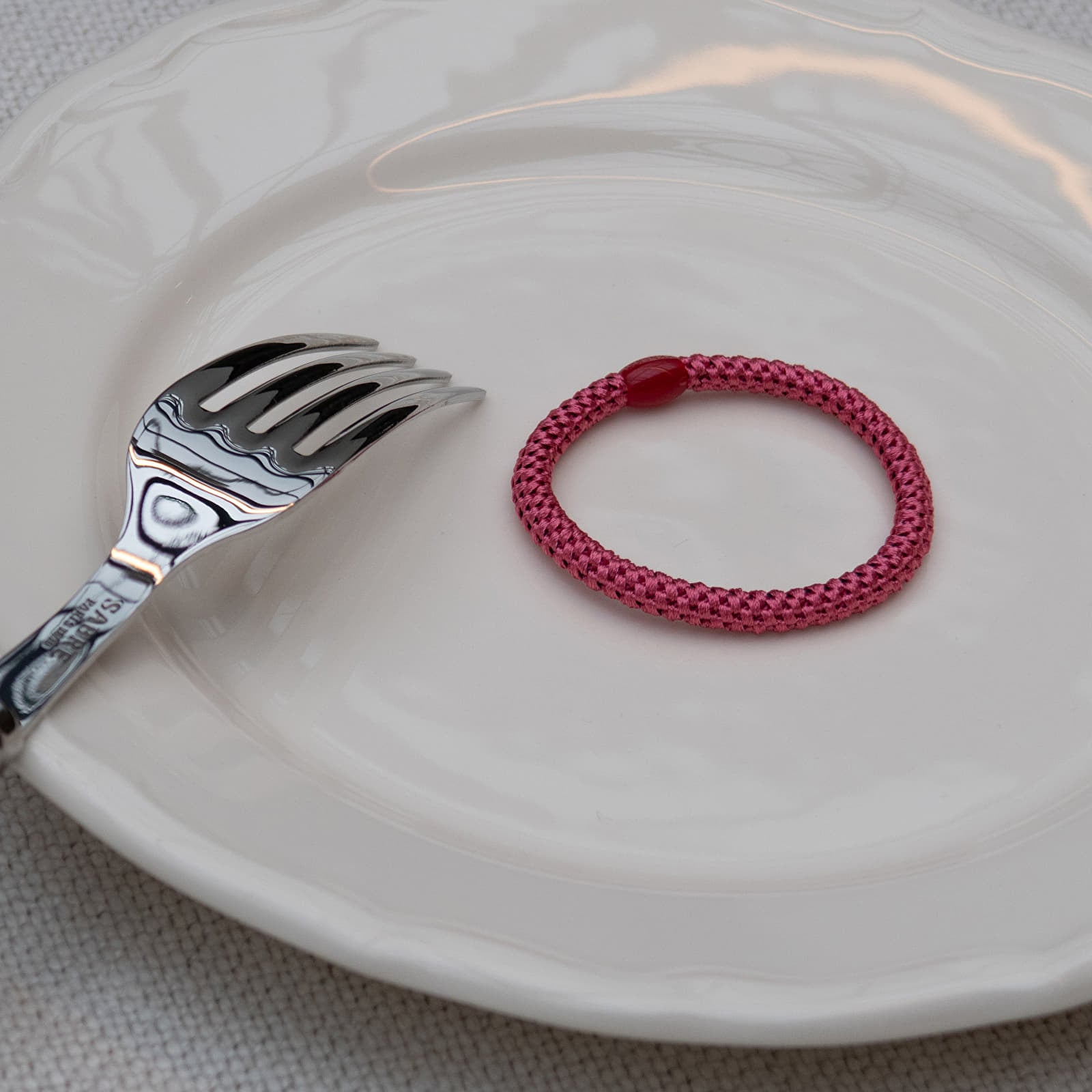 Muud aksessuaarid KKNEKKI Hair Tie Slim Rasberry Pink