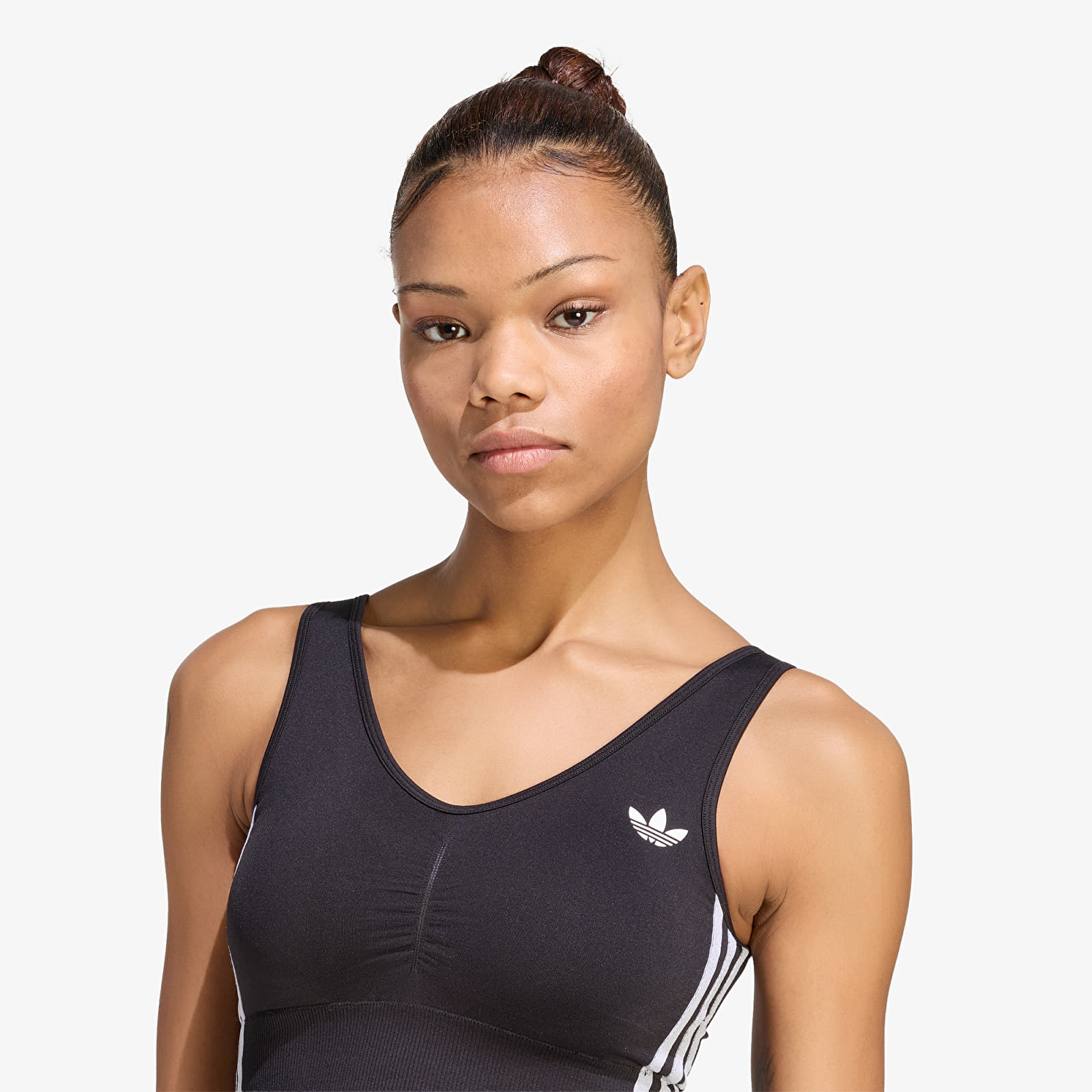 Bras adidas Essentials 3 Stripes Seamless Bralette Black