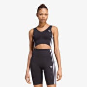 adidas Essentials 3 Stripes Seamless Bralette Black
