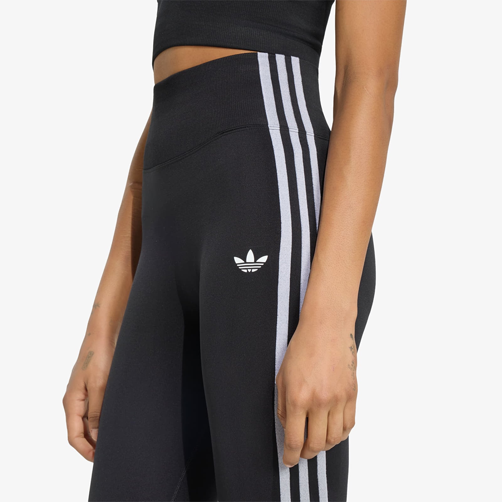 Leggings adidas Essentials 3-Stripes Seamless Leggings Black
