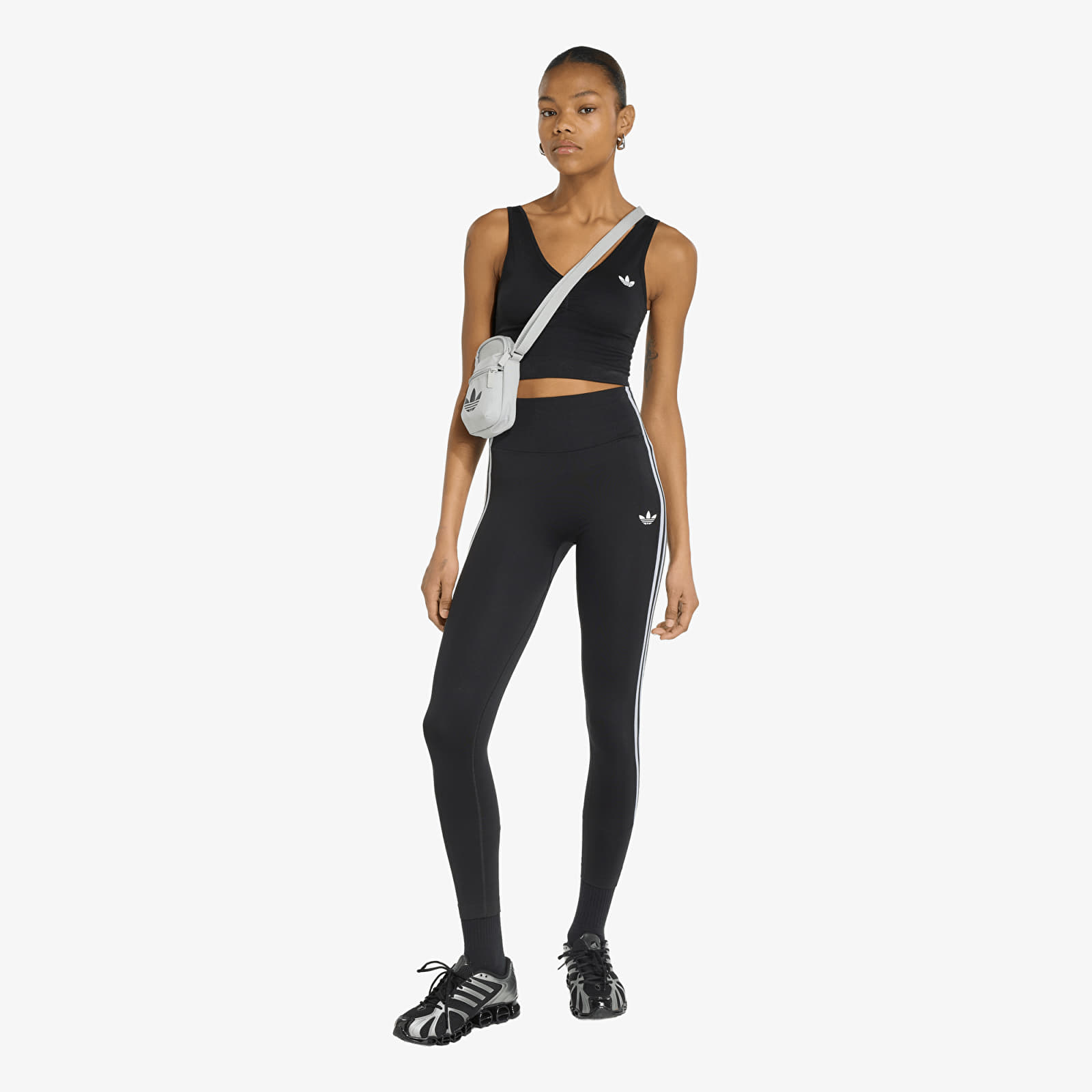 Leggings adidas Essentials 3-Stripes Seamless Leggings Black