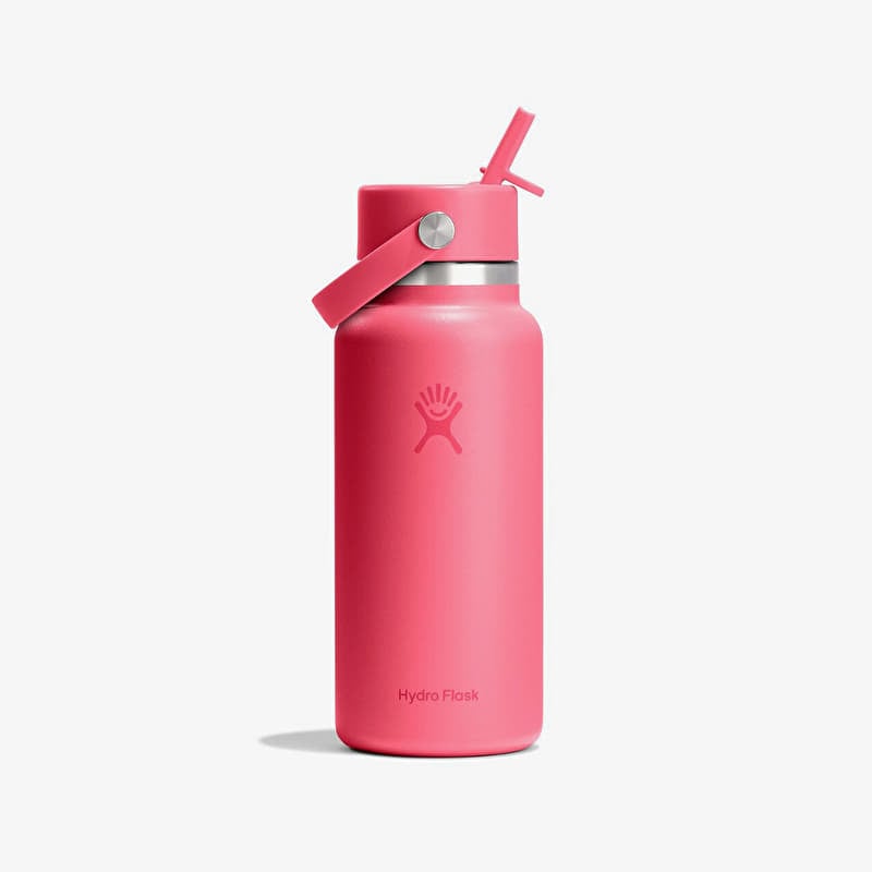 Hydro Flask 946 ml Wide Flex Straw Cap Popstar Pink
