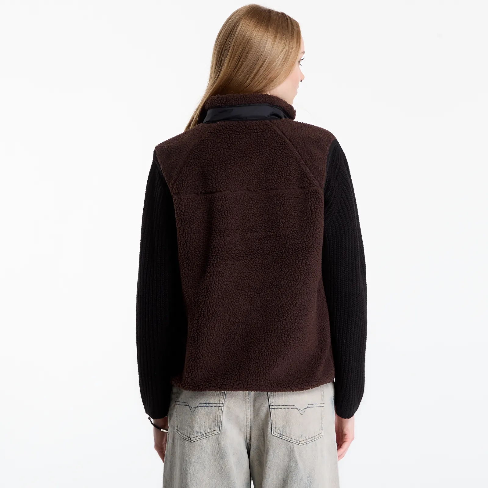 Férfi mellények Carhartt WIP Prentis Vest Liner UNISEX Palisander/ Black