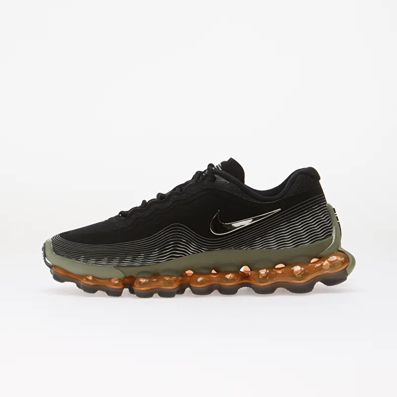 Nike Air Liquid Max Black/ Metallic Silver-Light Army