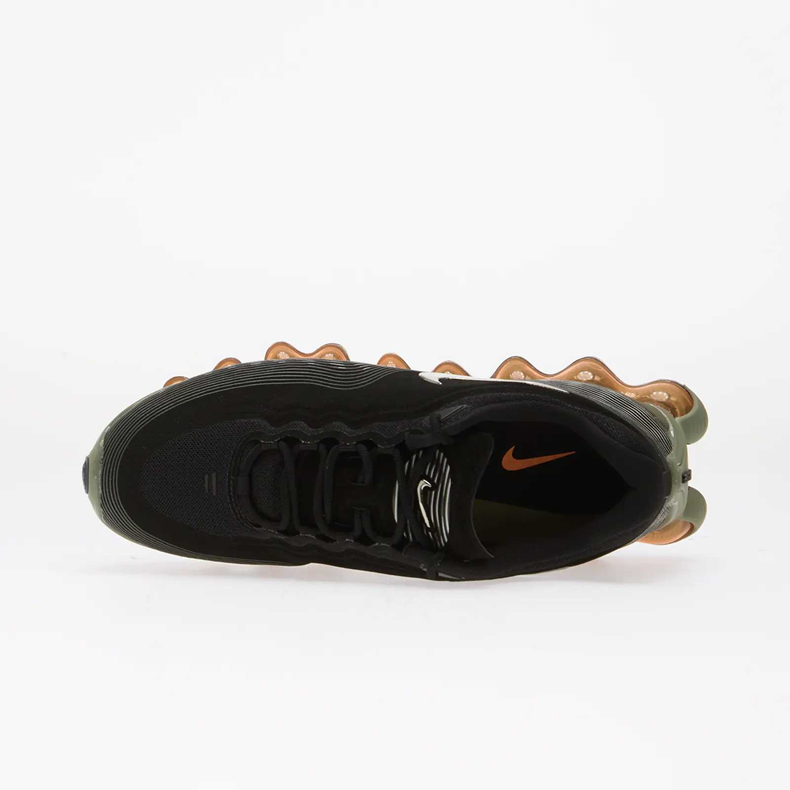 Мъжки кецове и обувки Nike Air Liquid Max Black/ Metallic Silver-Light Army