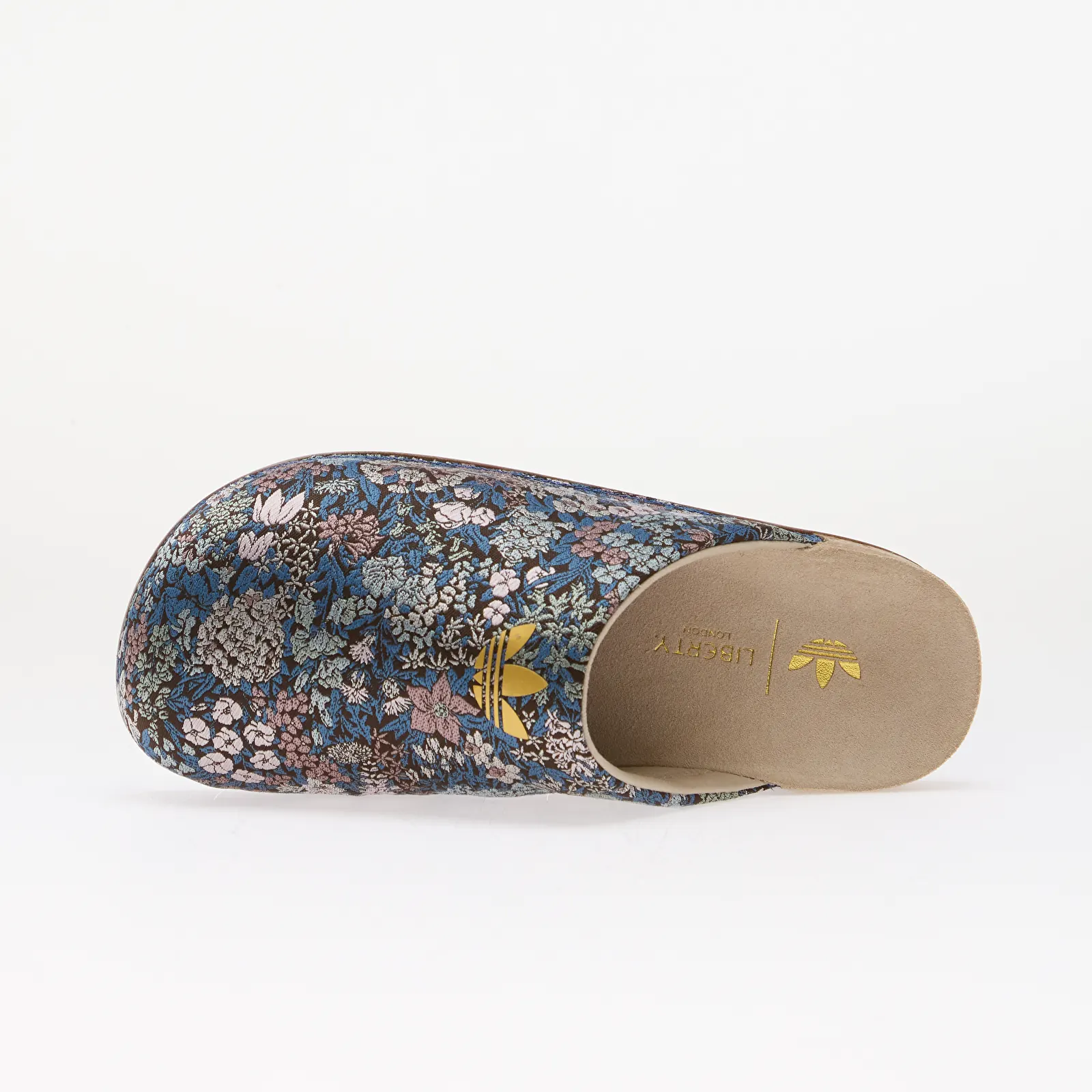 Women's sneakers and shoes adidas x Liberty London Adimule Slides Wonder Beige/ Gold Met./ Gum5