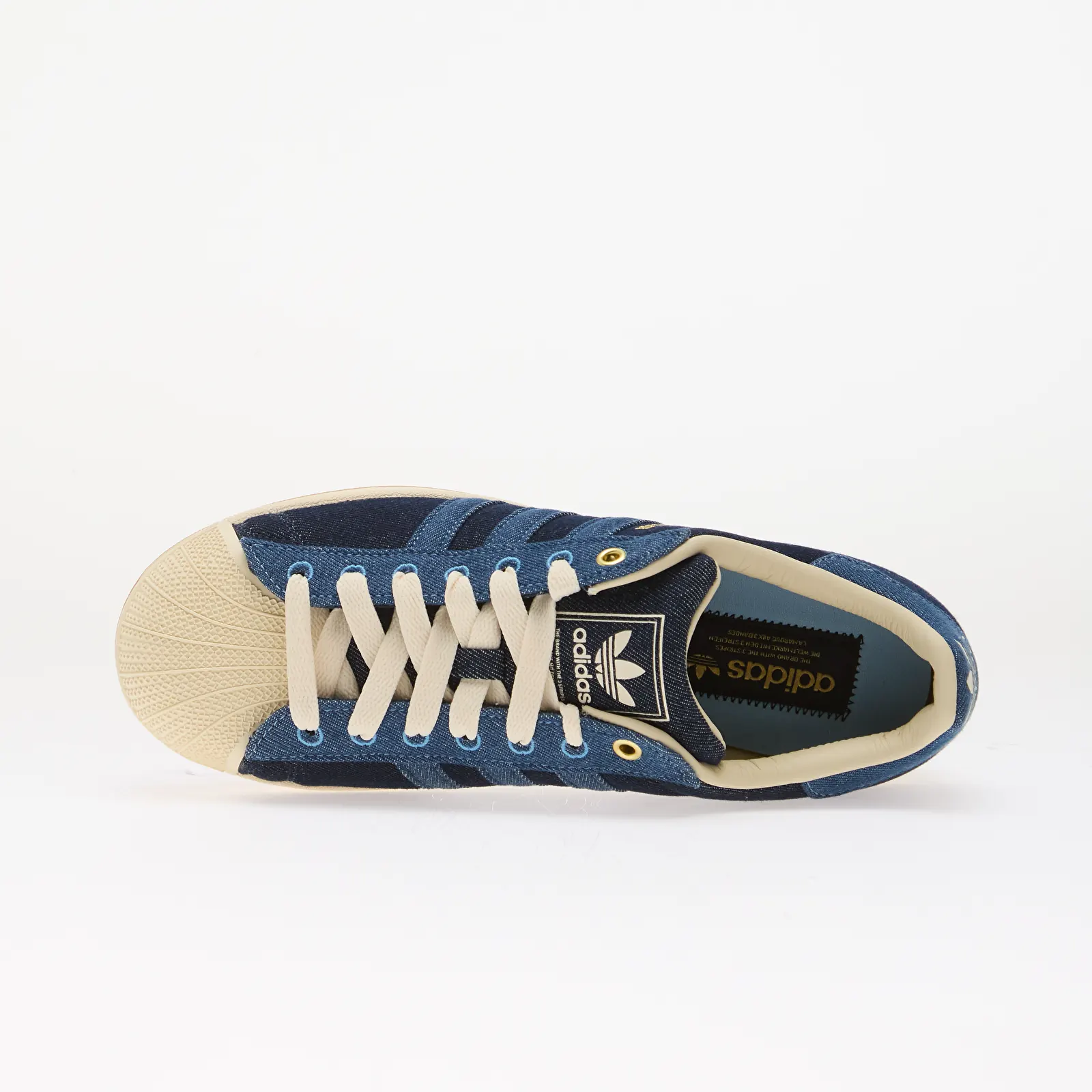 Men's sneakers and shoes adidas Superstar II Cream White