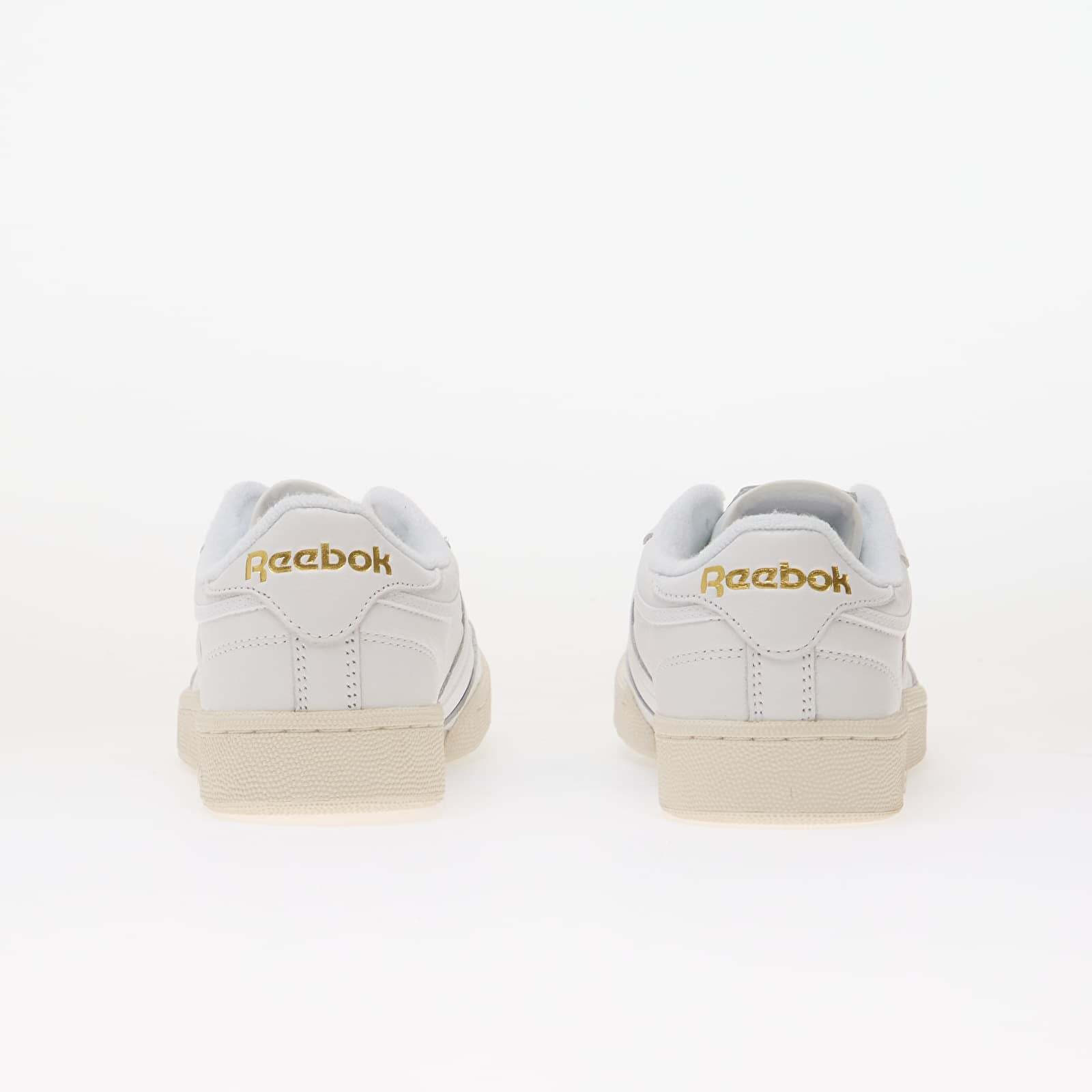 Ténis e sapatos para homem Reebok Club C 85 Ftwrwhite/ Chalk/ Gold