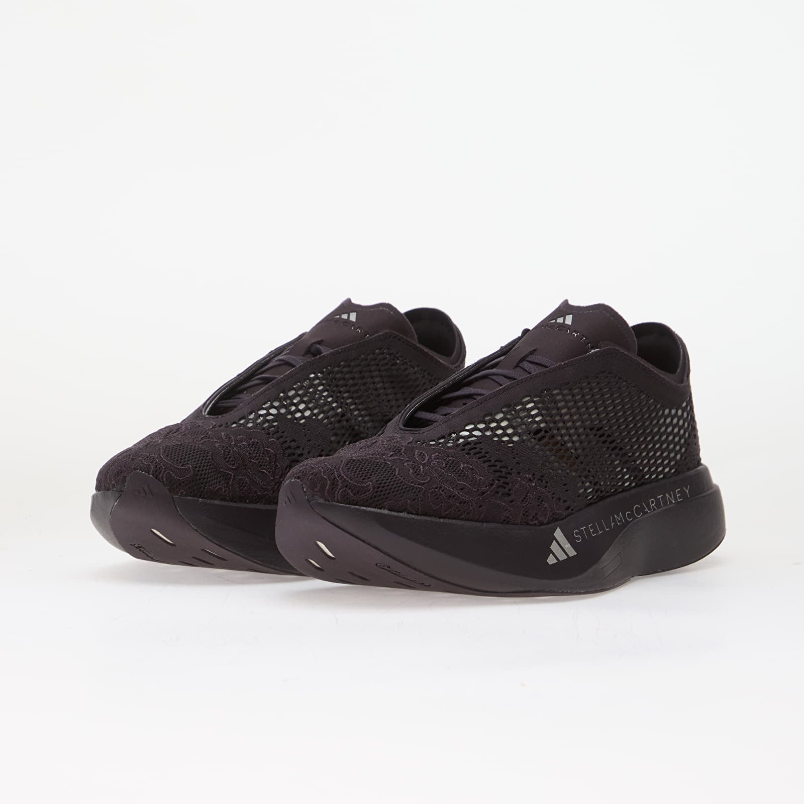 Chaussures et baskets femme adidas by Stella McCartney ADIZERO EVO SL Aurora Black/ Reflective Silver/ Aurora Black