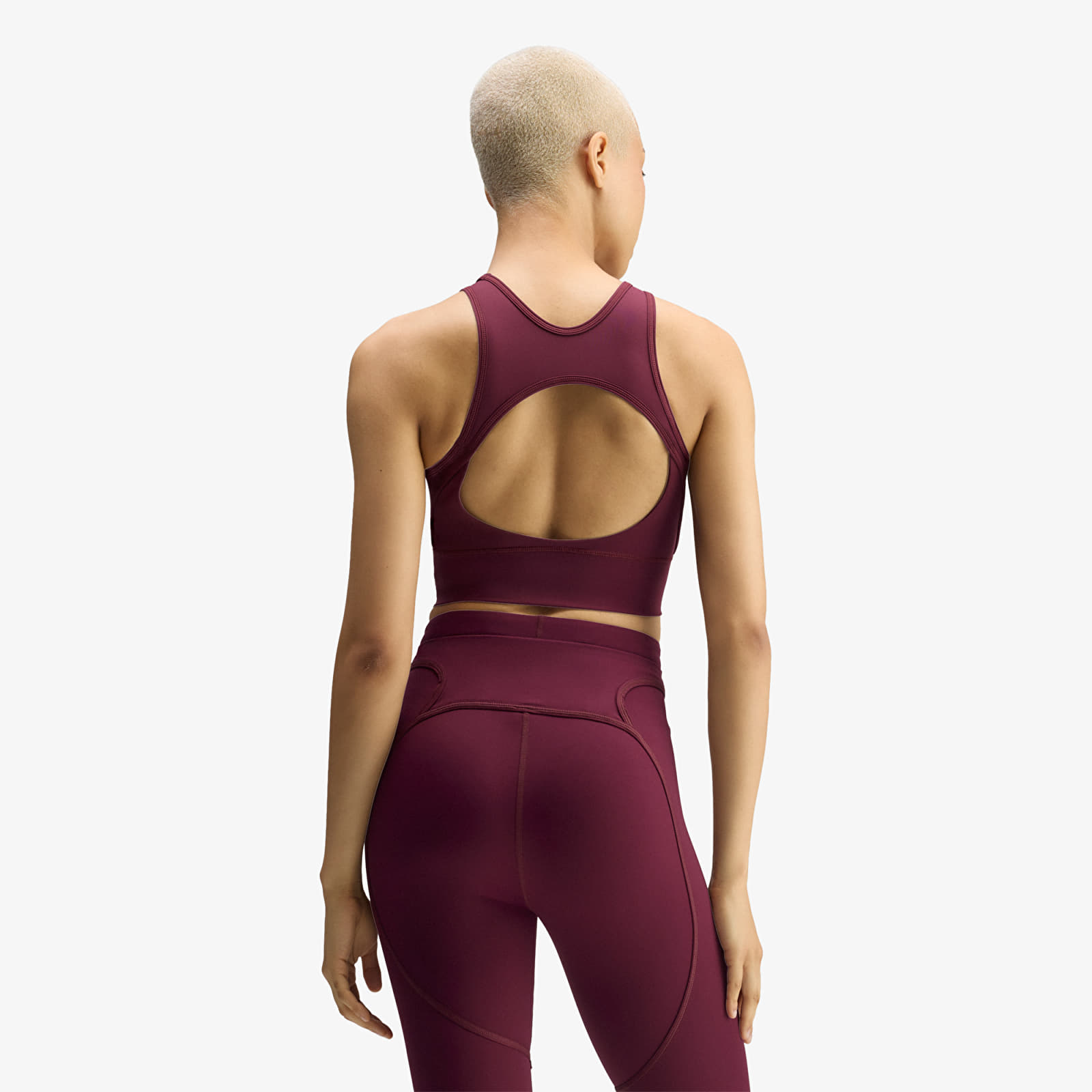 Women's bras adidas by Stella McCartney Training Crop Top Maroon