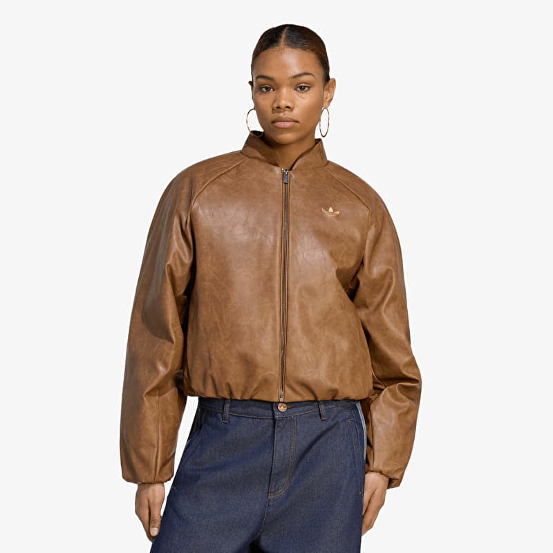 Jacket adidas SST Cropped Jacket Brown Desert
