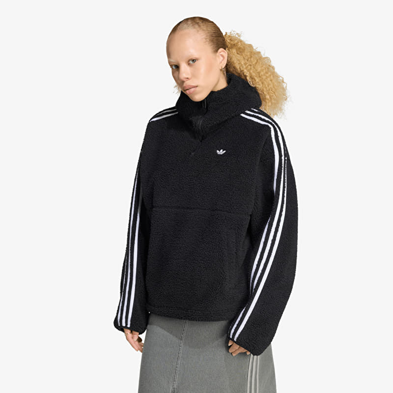 Sweatshirt adidas Adiluna Season 2 x Jennie Fleece Hoodie Jacket Black