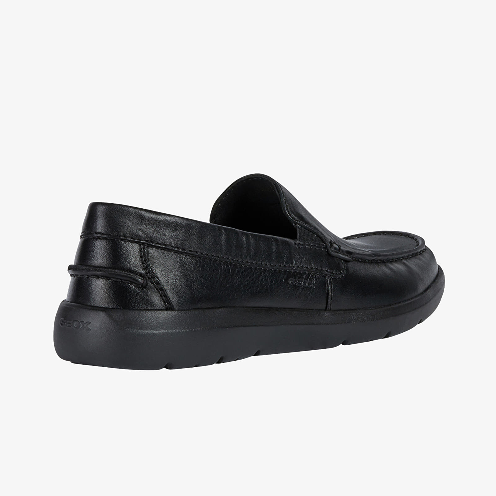 Pánské mokasíny Geox Leitan Black