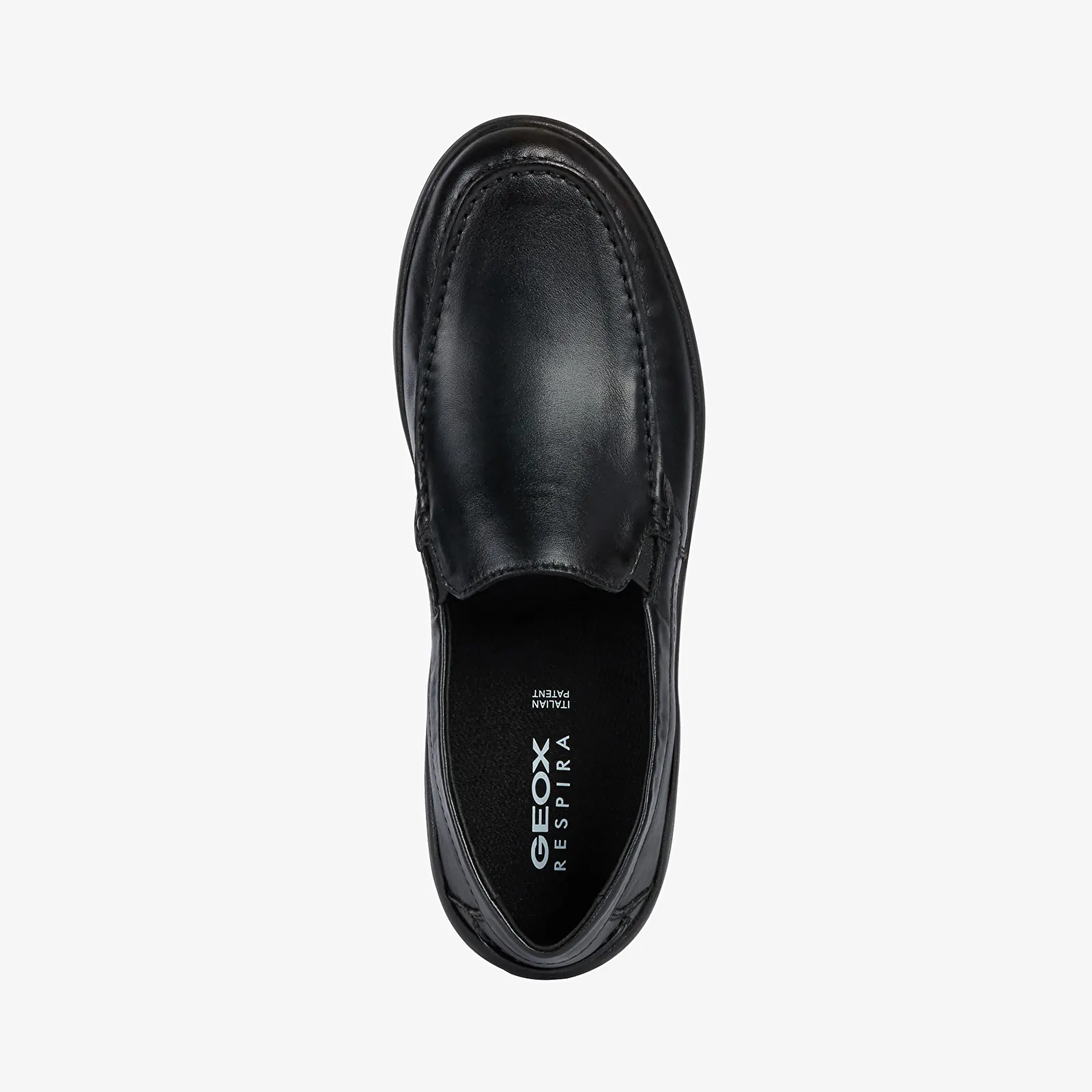 Pánské mokasíny Geox Leitan Black