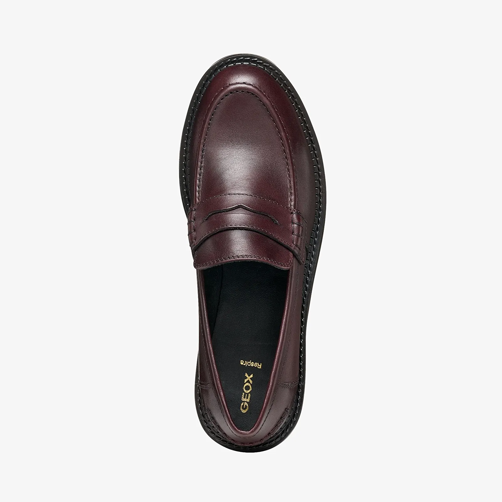 Mocasines de mujer Geox Serilda Dark Brown