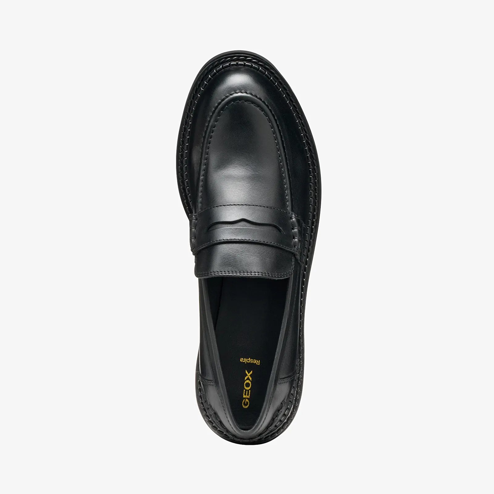 Mocassins para mulher Geox Serilda Black