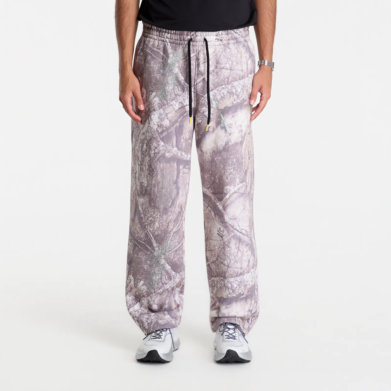 Pánské tepláky Jordan Brooklyn Men's Realtree Open-Hem Pants White/ Bright Citron