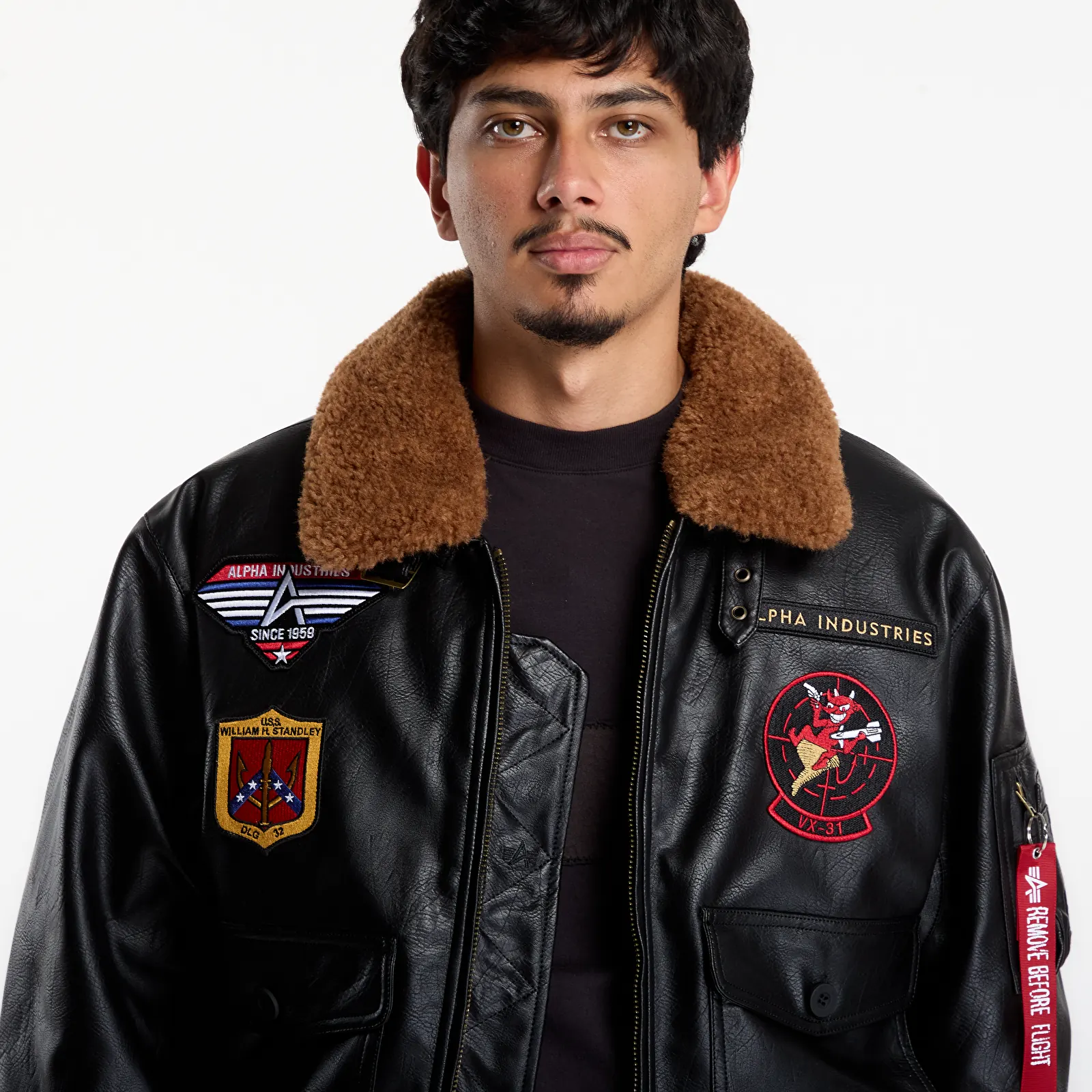 Kurtki męskie Alpha Industries G1 Devils Brigade FL Black