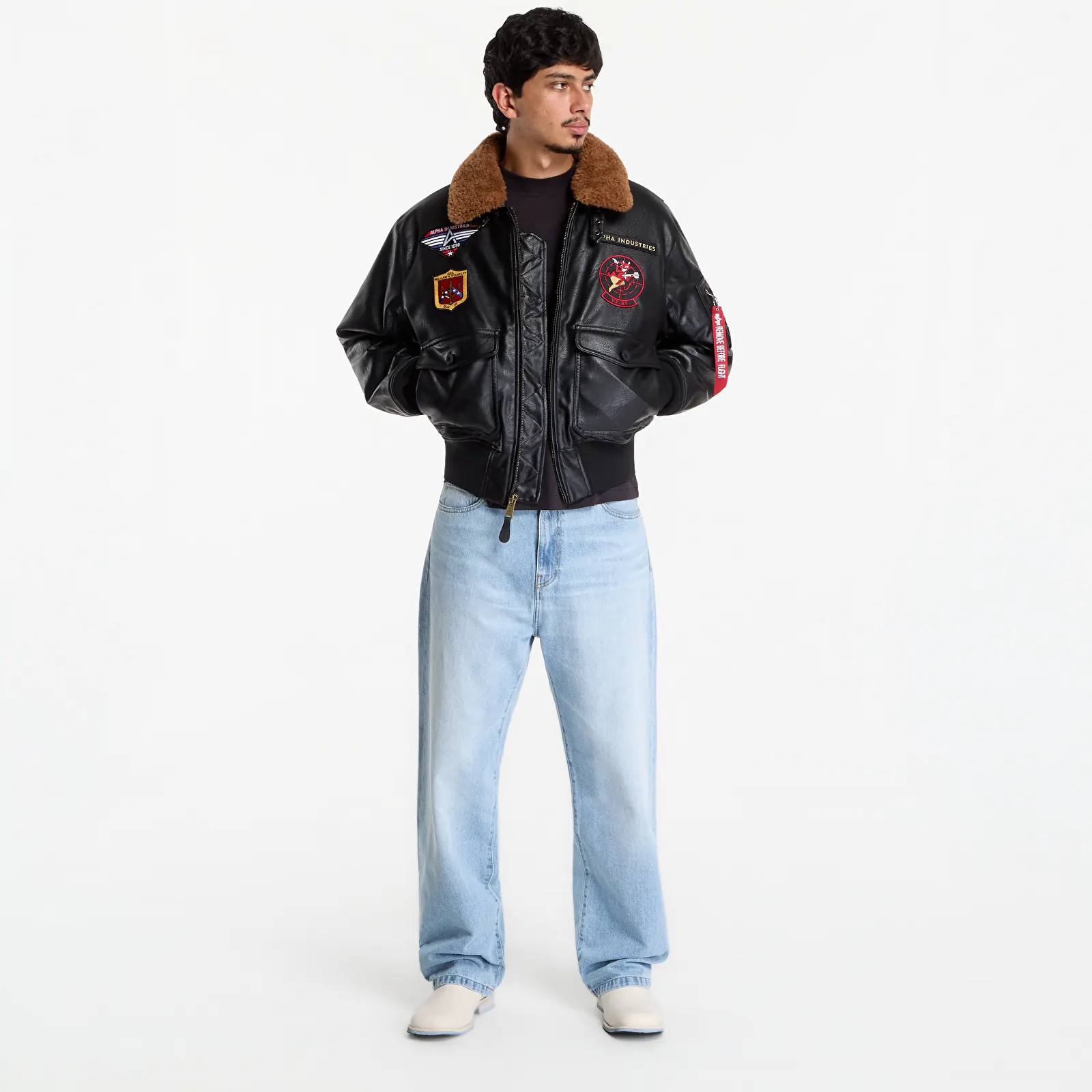 Kurtki męskie Alpha Industries G1 Devils Brigade FL Black