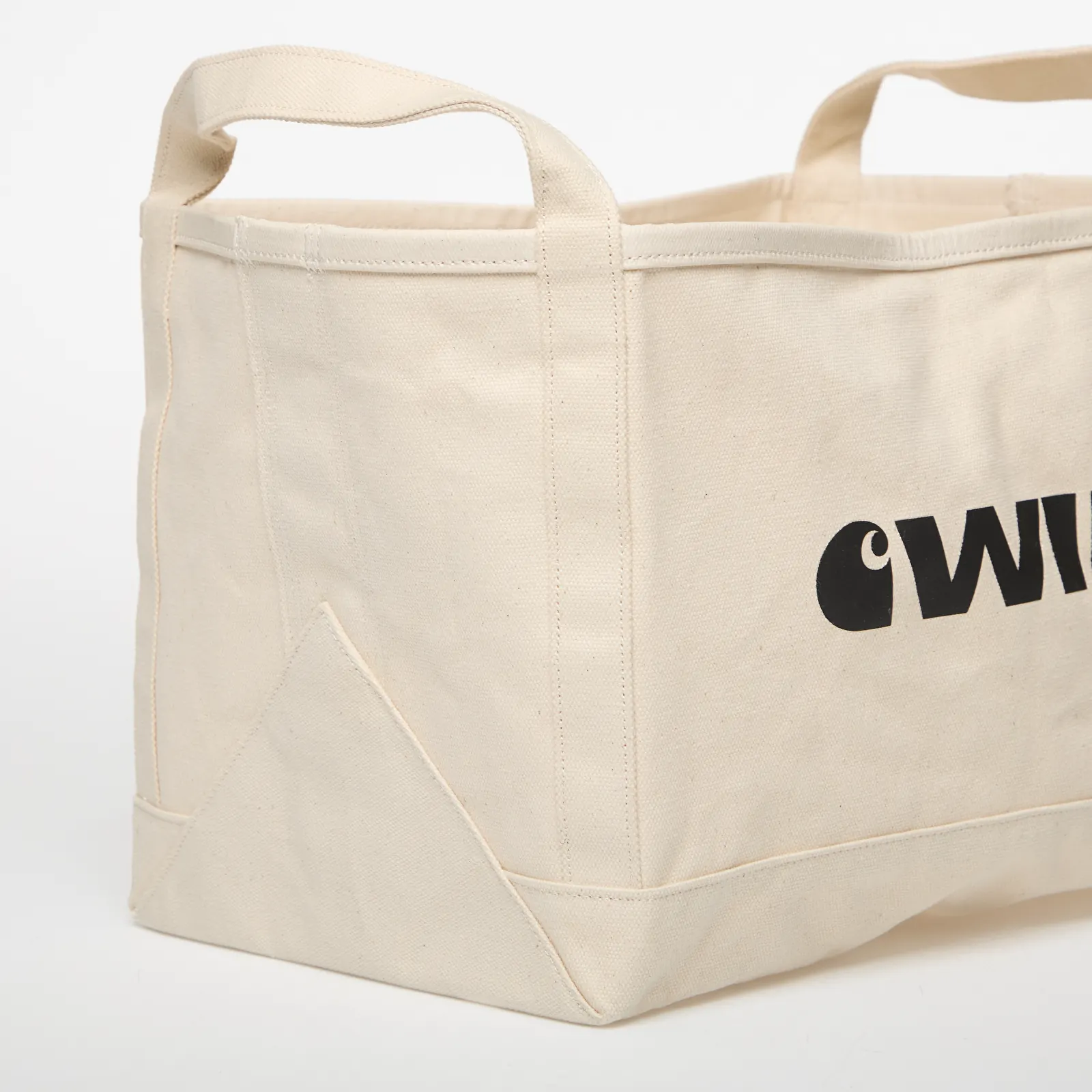 Skuldervesker for menn Carhartt WIP WIP Magazine Canvas Basket Natural