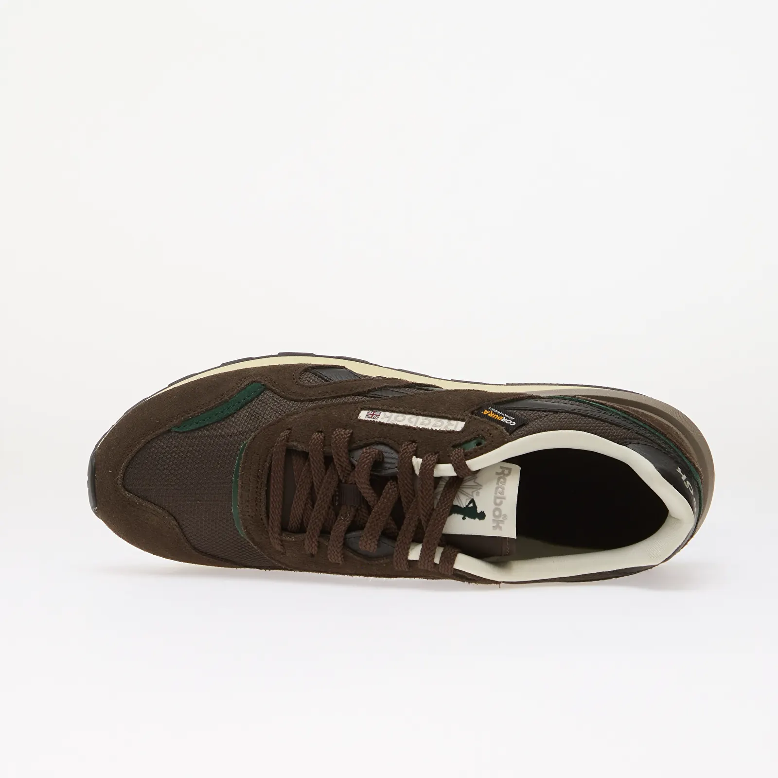 Miesten lenkkarit Reebok Classic Nylon 89 Espresso/ Washed Black/ Heritage Green