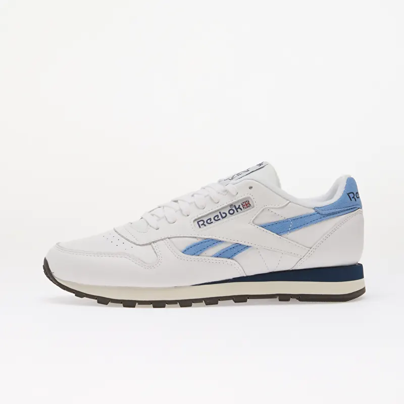 Reebok Classic Leather Ftwr White/ Essential Blue/ Batik Blue