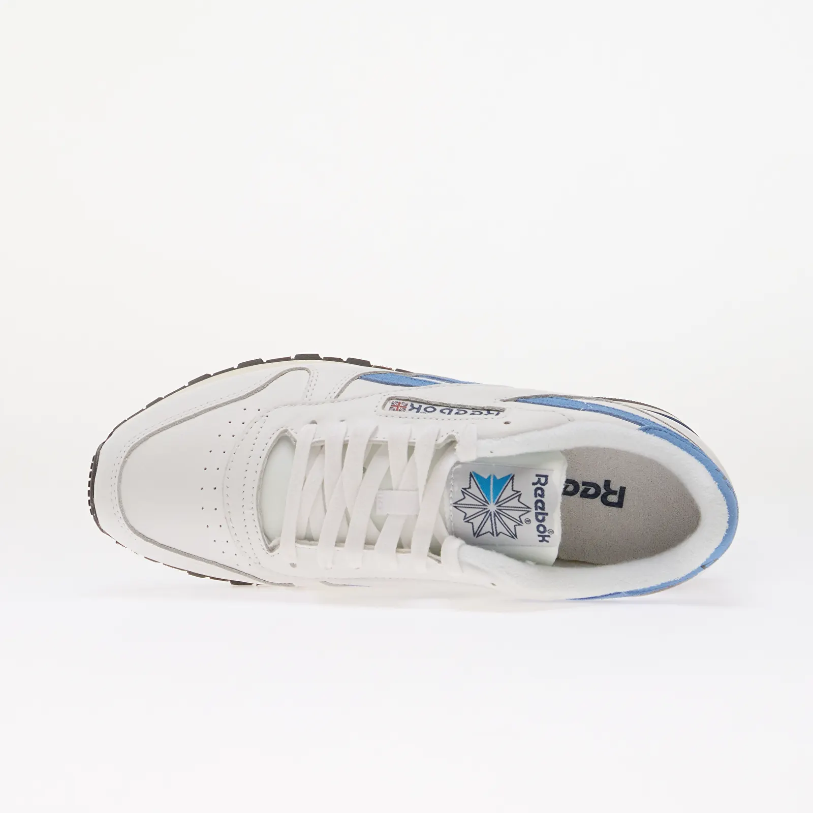 Мъжки маратонки Reebok Classic Leather Ftwr White/ Essential Blue/ Batik Blue