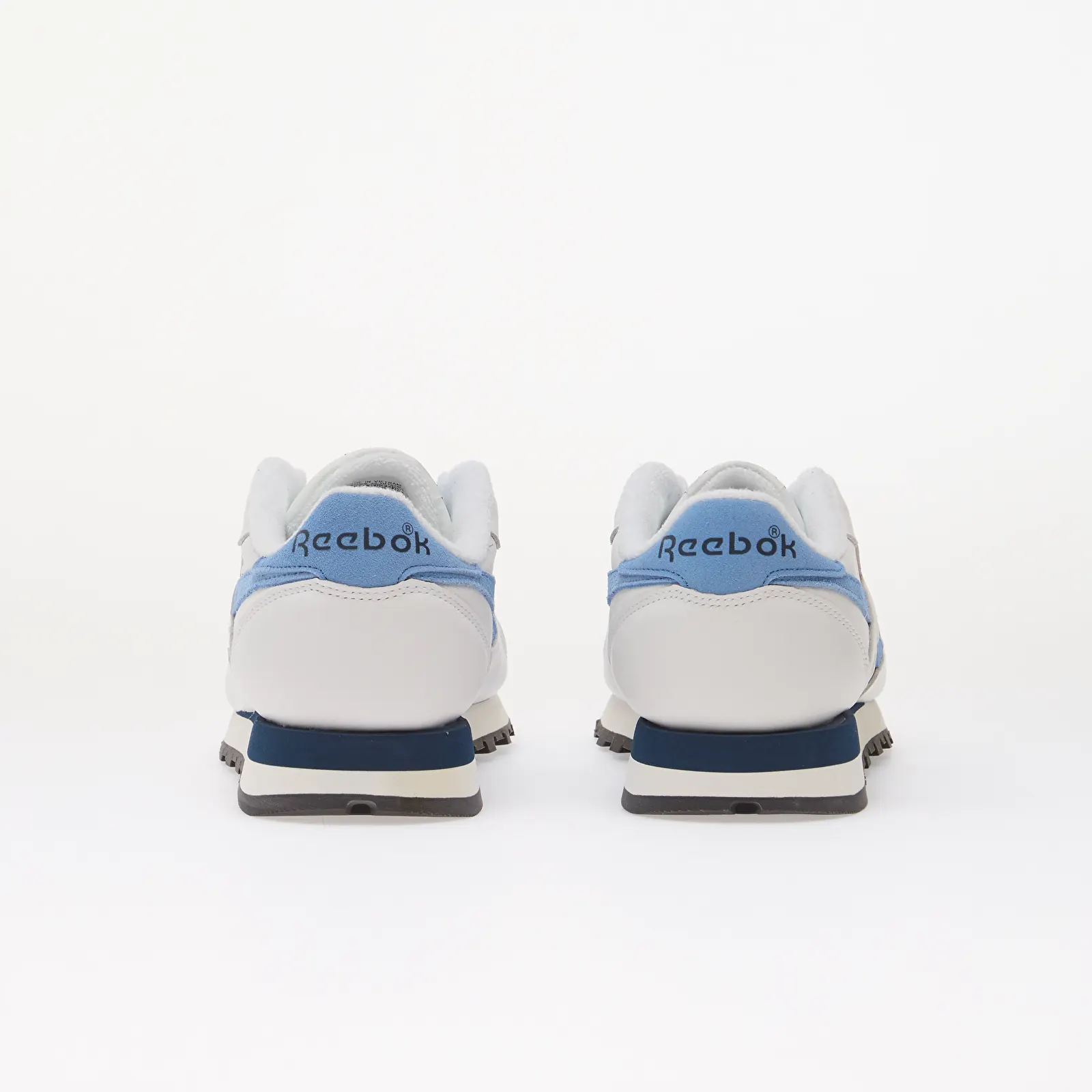 Мъжки маратонки Reebok Classic Leather Ftwr White/ Essential Blue/ Batik Blue