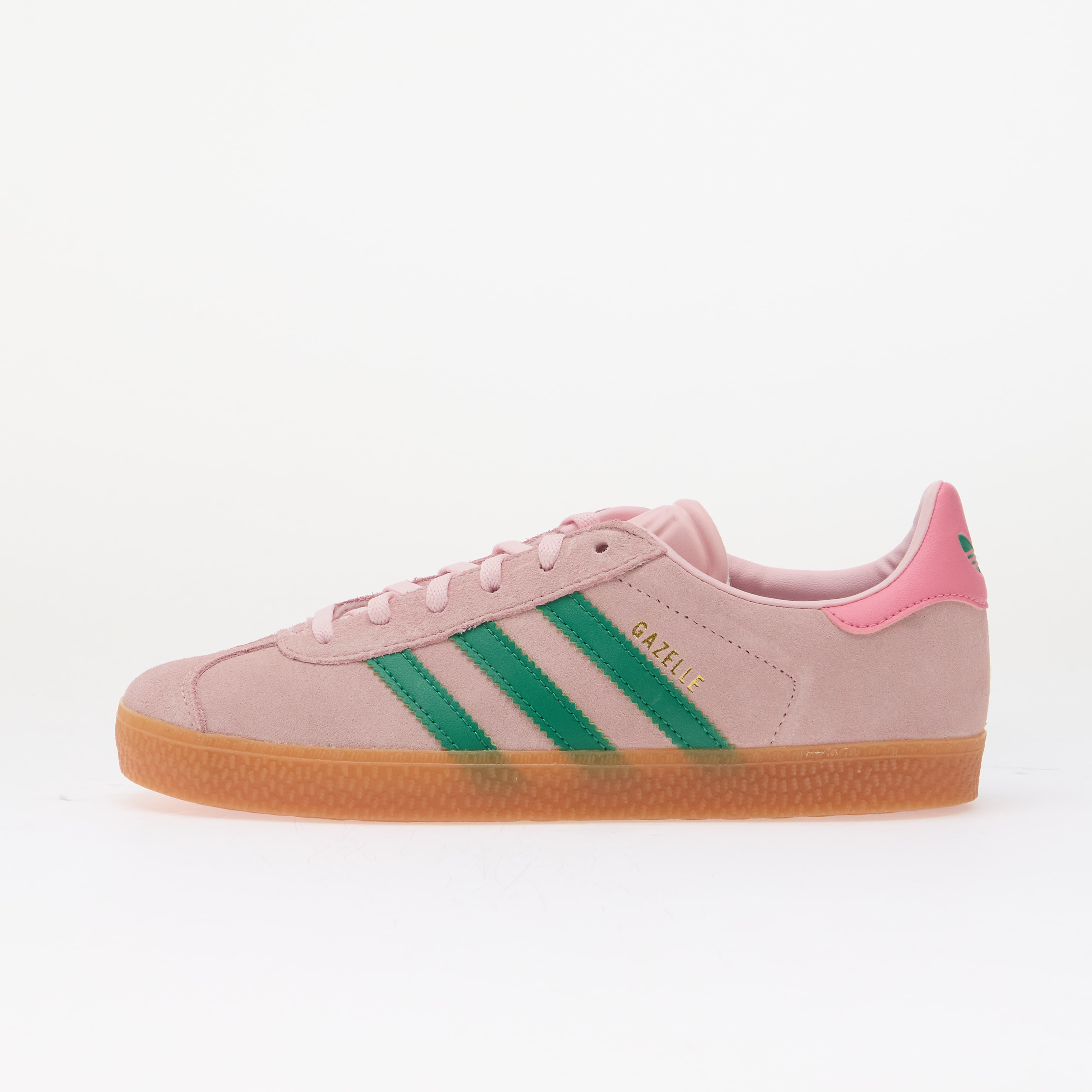 Обувки adidas Gazelle Kids Clear Pink/ Court Green/ Bliss Pink 4