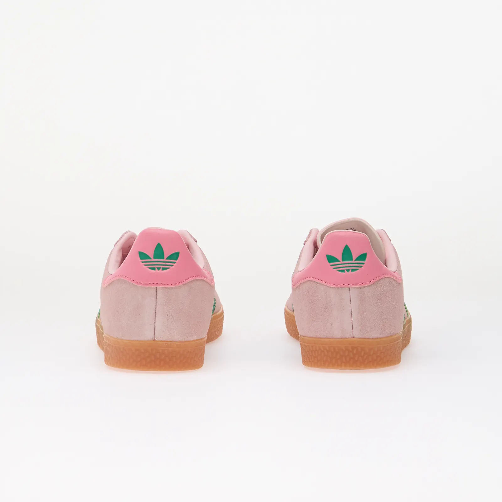 Încălțăminte și sneakerși pentru bărbați adidas Gazelle Kids Clear Pink/ Court Green/ Bliss Pink