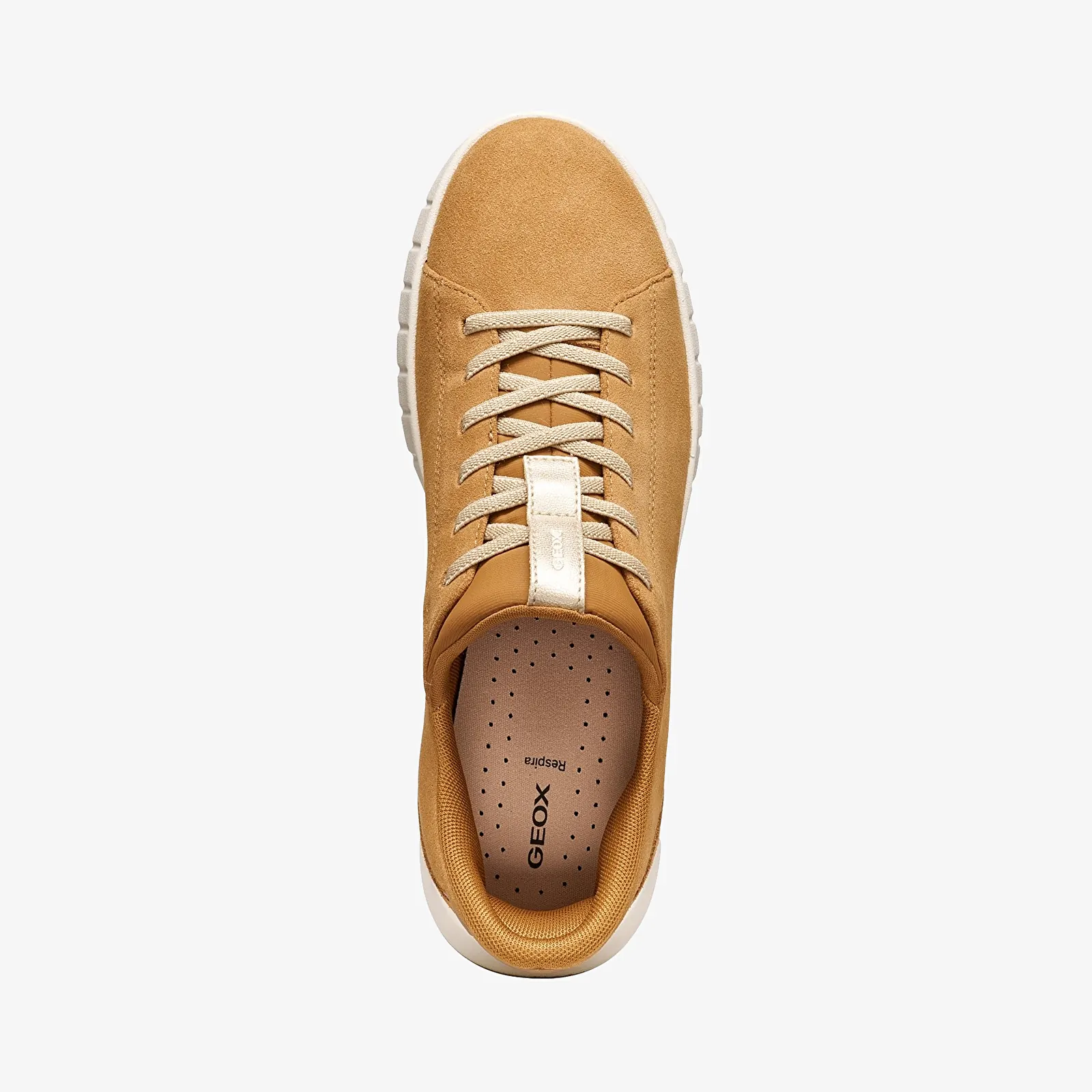 Damen-Turnschuhe Geox Flextride Plus Light Brown