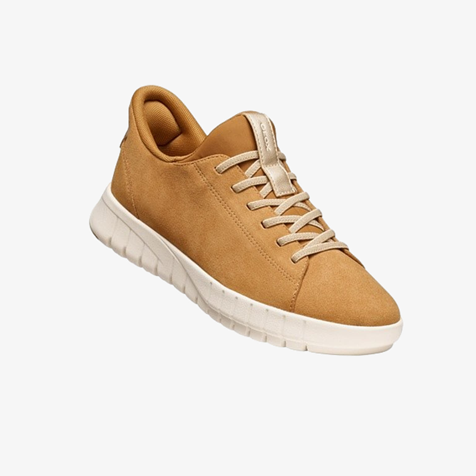 Damen-Turnschuhe Geox Flextride Plus Light Brown