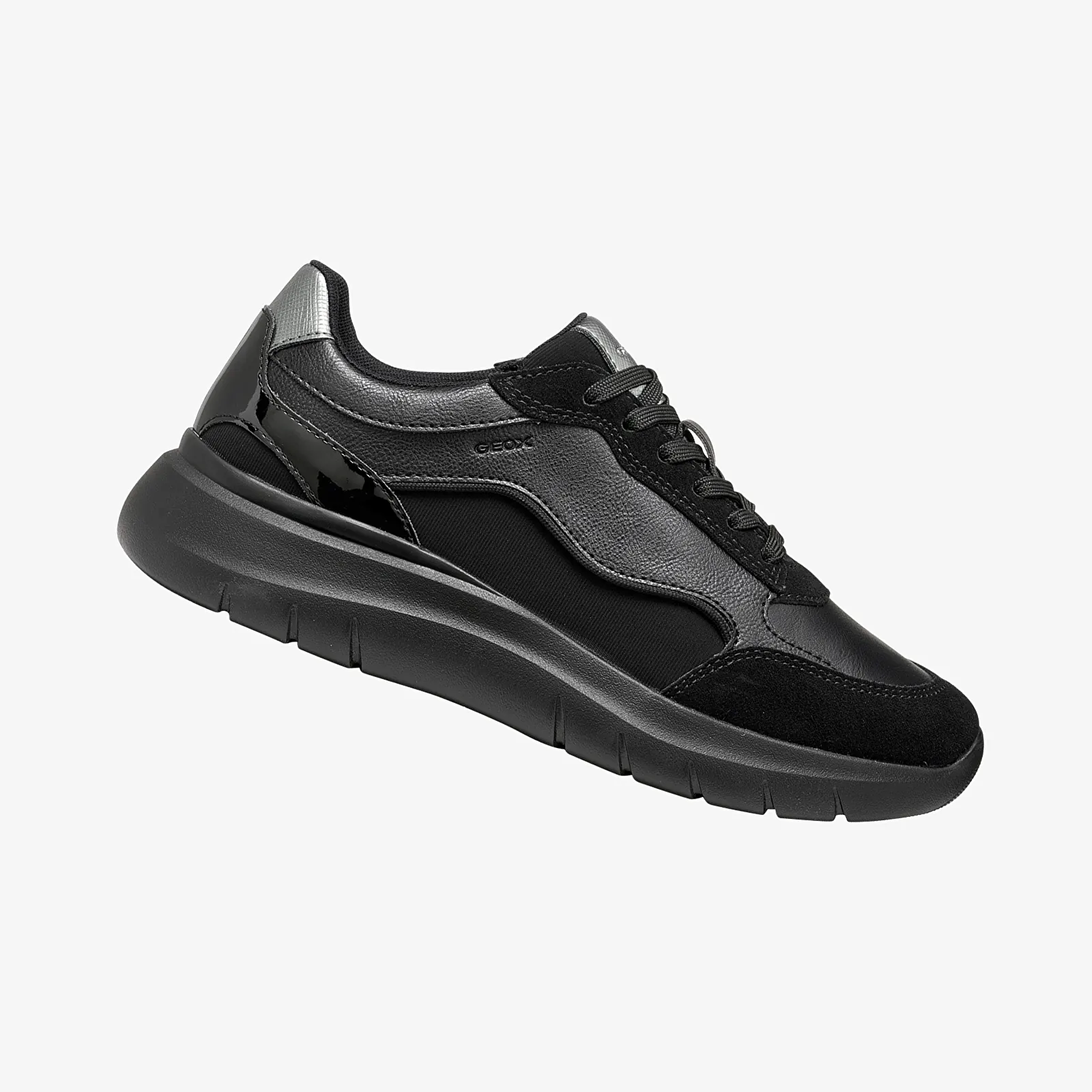 Baskets femme Geox Plummery Black