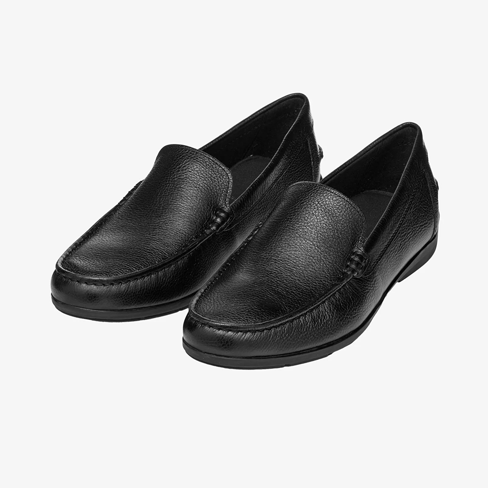Pánské mokasíny Geox Siron Black