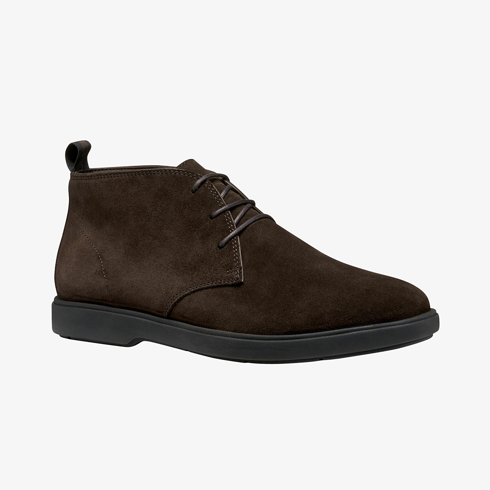 Zapatillas de deporte para hombre Geox Spherica Ec17 Dark Brown