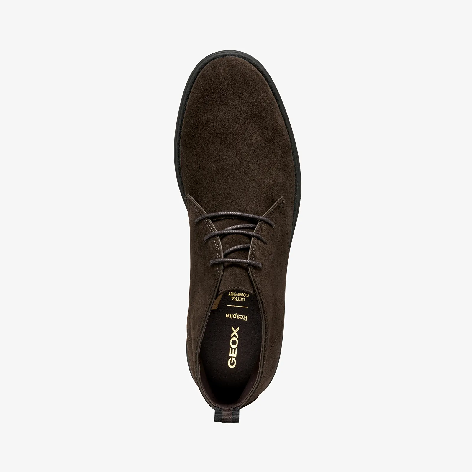 Zapatillas de deporte para hombre Geox Spherica Ec17 Dark Brown
