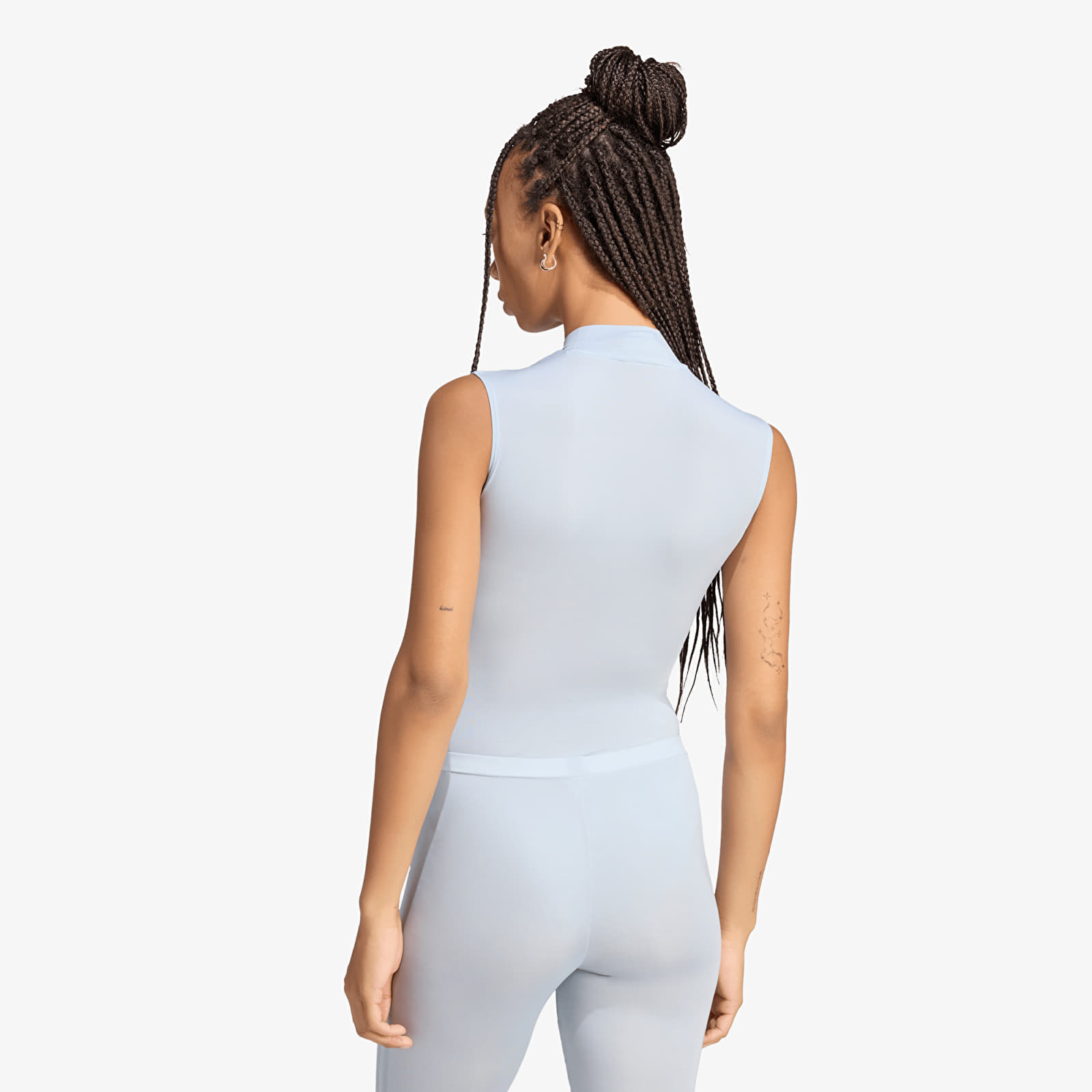 Kvinnekroppen adidas x Jennie Adiluna Season 2 Sheer Sleeveless Body Wonder Blue