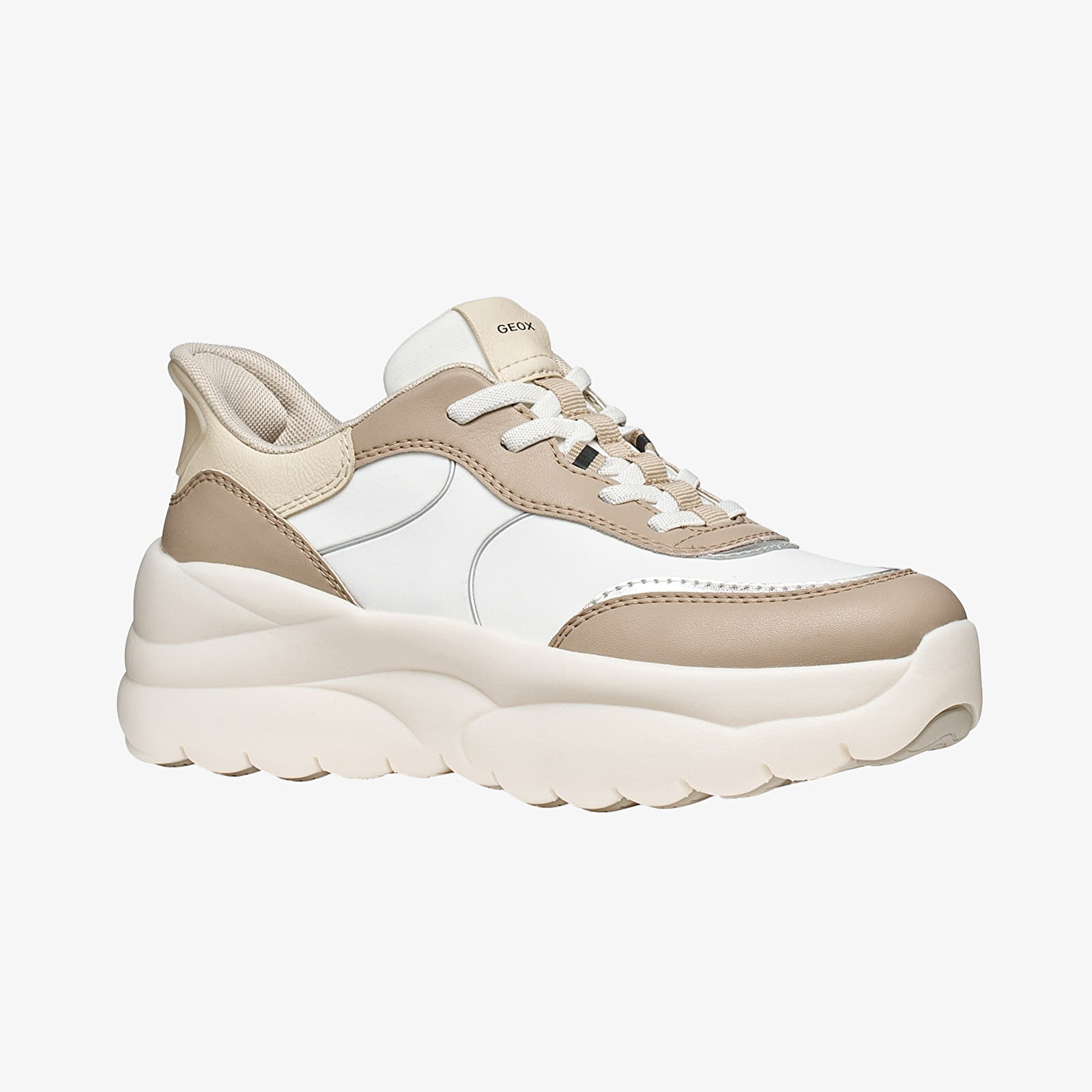Zapatillas de deporte para mujer Geox Xtors Plus Beige