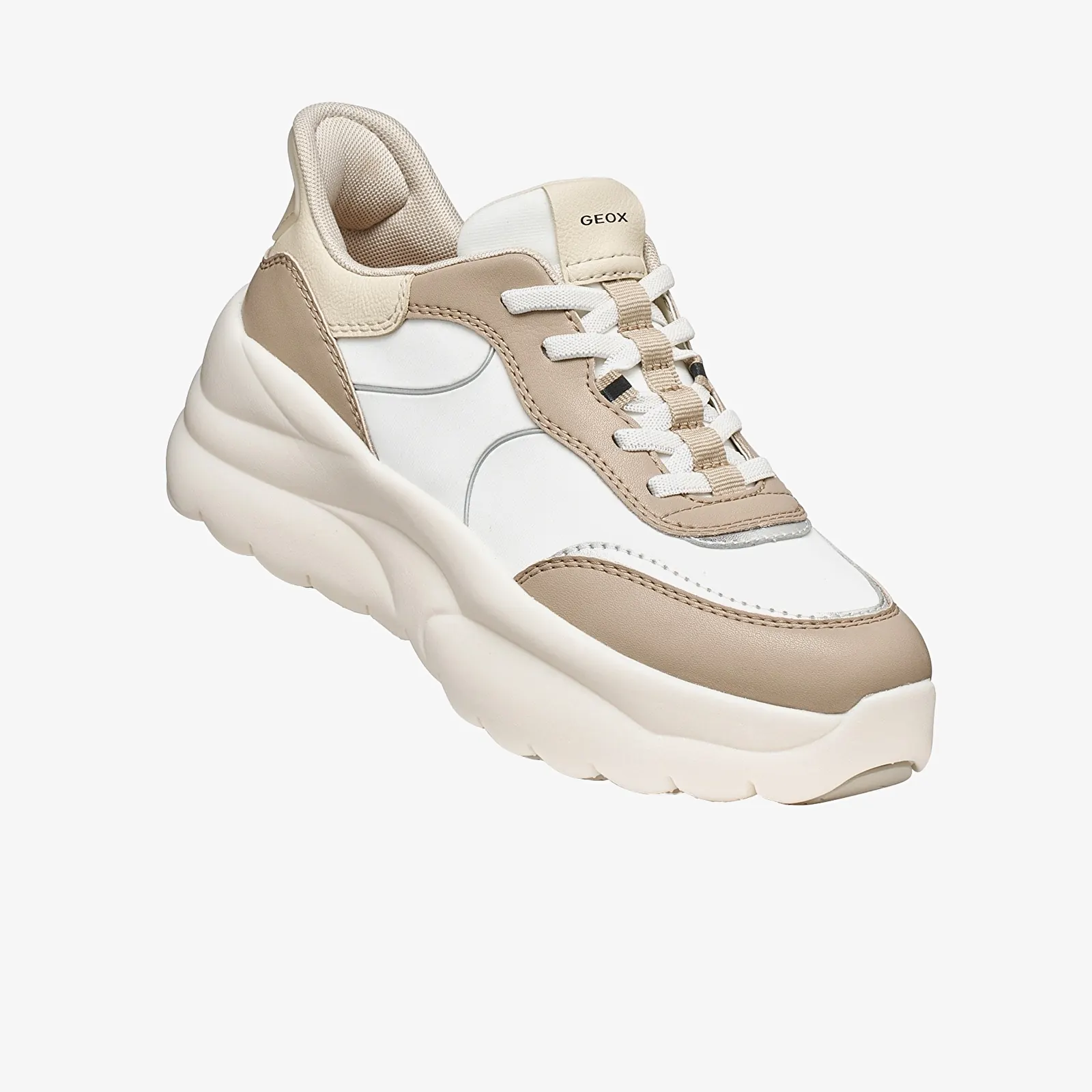 Zapatillas de deporte para mujer Geox Xtors Plus Beige