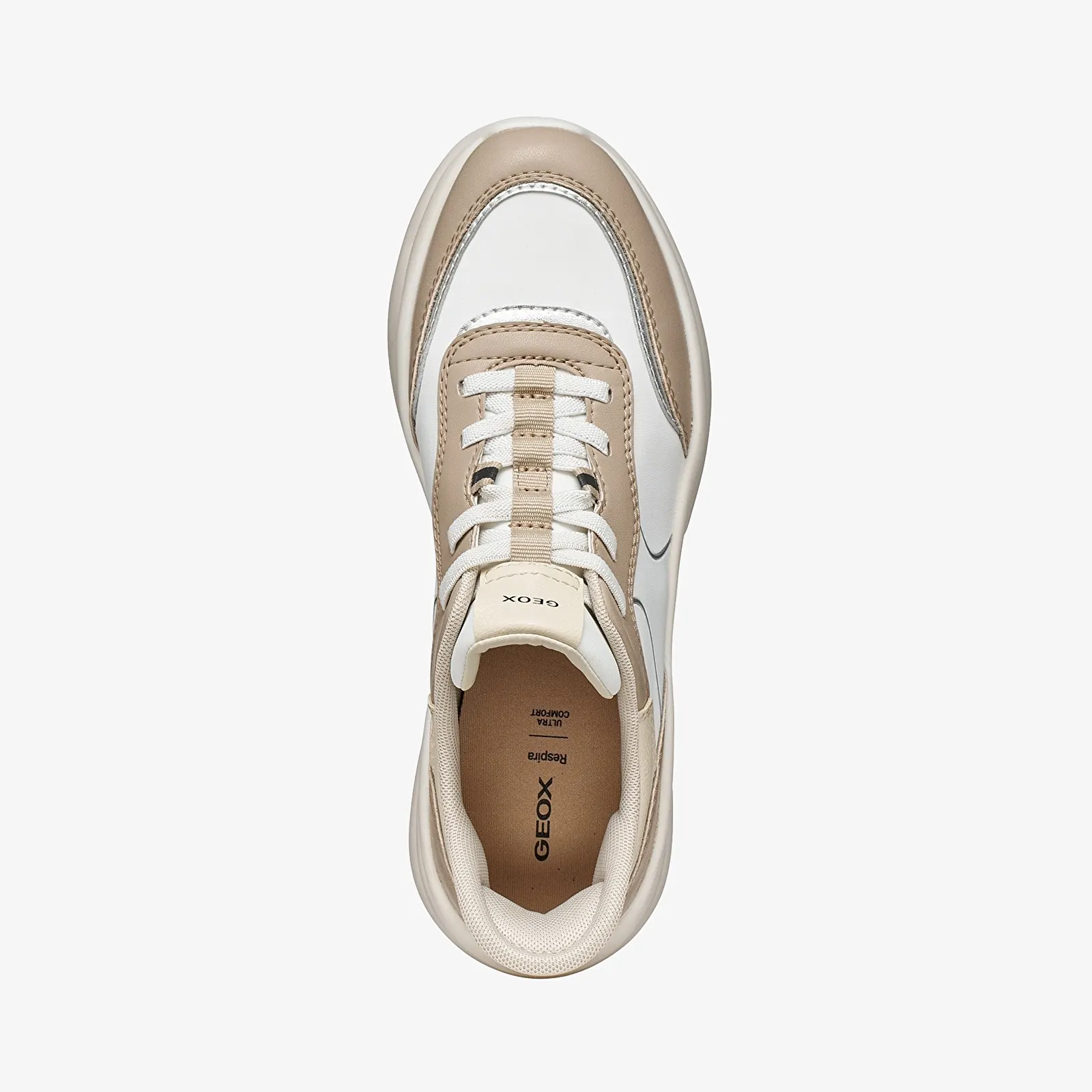 Zapatillas de deporte para mujer Geox Xtors Plus Beige